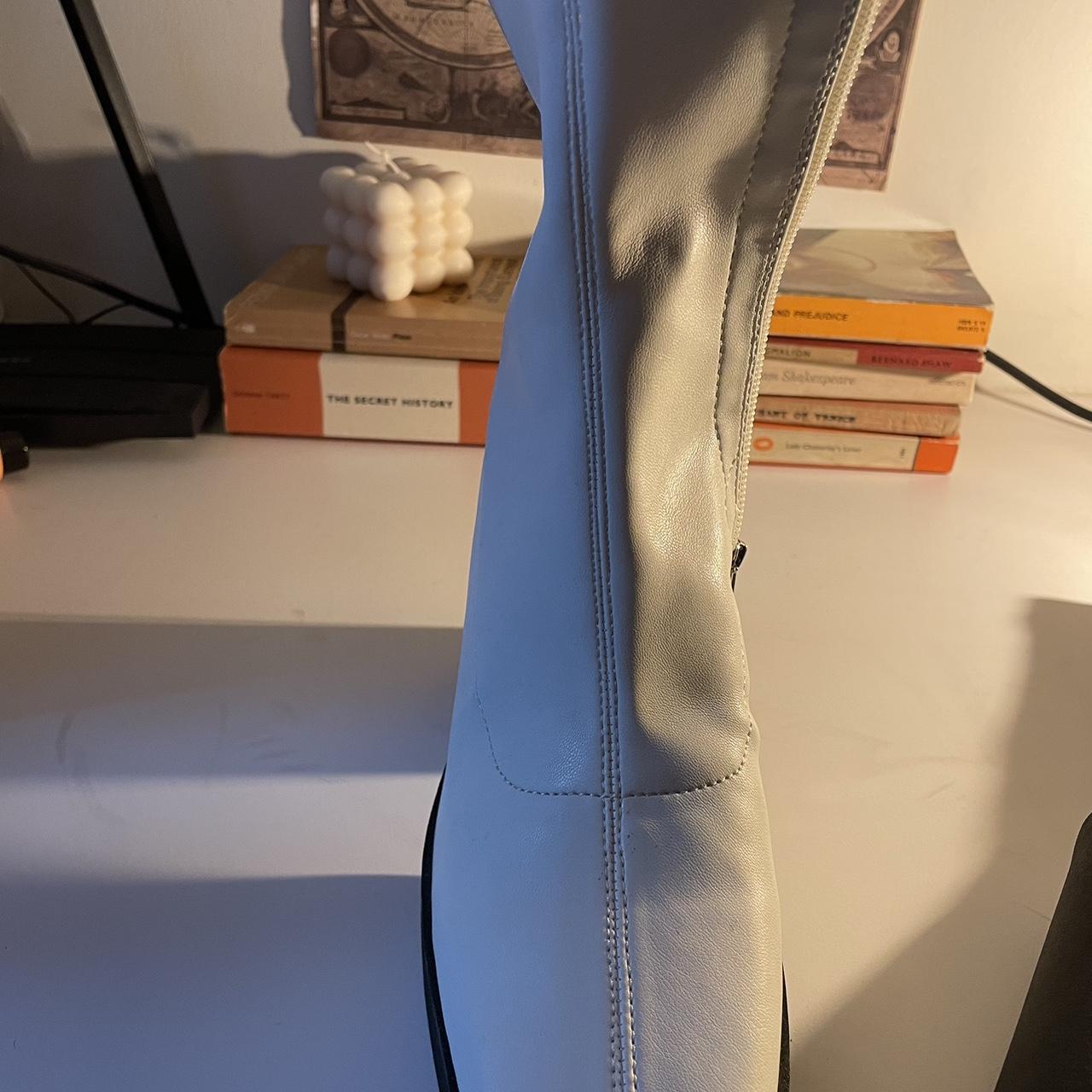 GLASSONS Faux Leather Platform Boots Brand new,... Depop