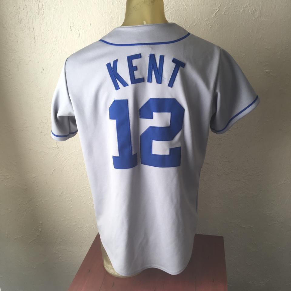 LA Dodgers #12 Kent Jersey Size:L Pre Owned,Normal Wear - Depop