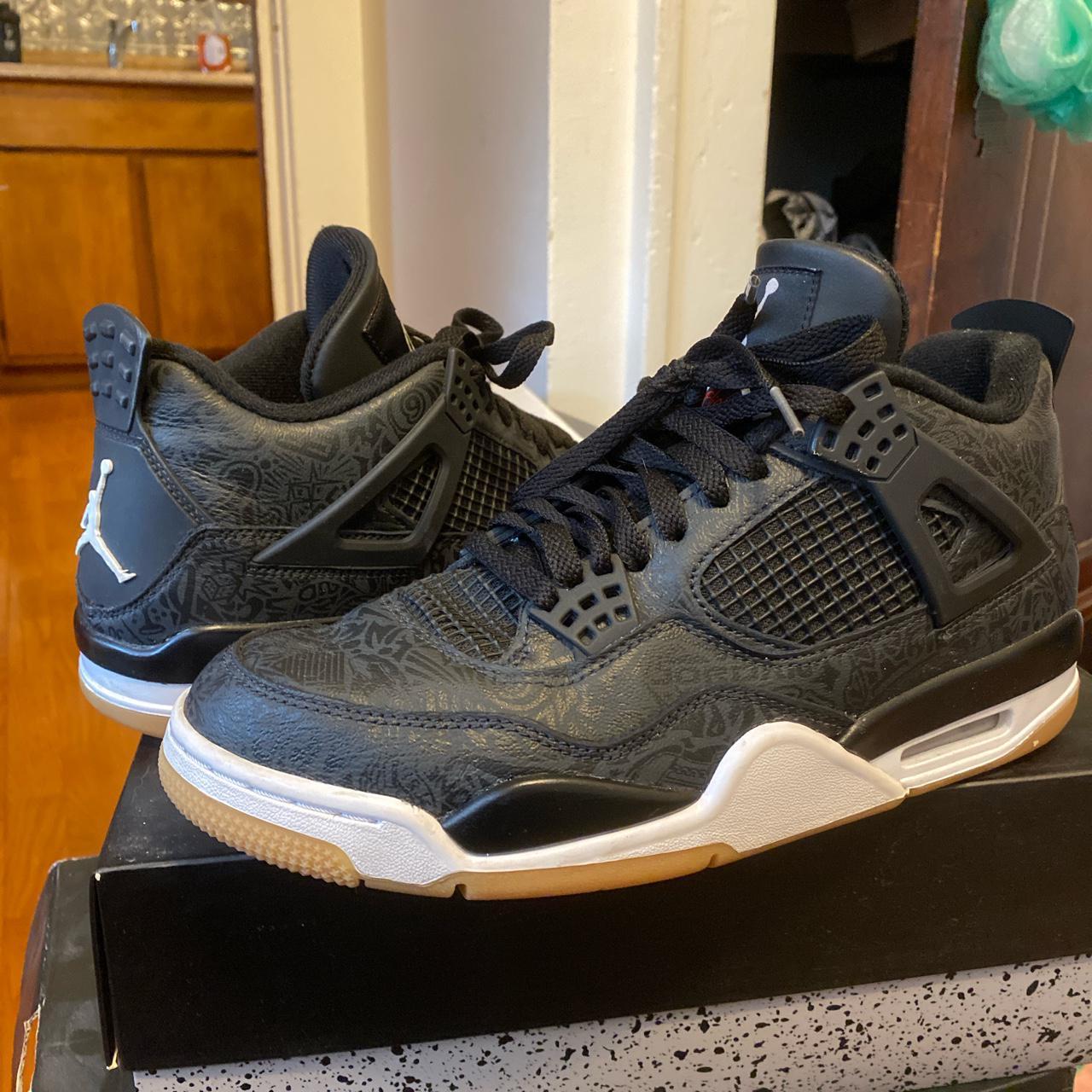 jordan 4s laser black