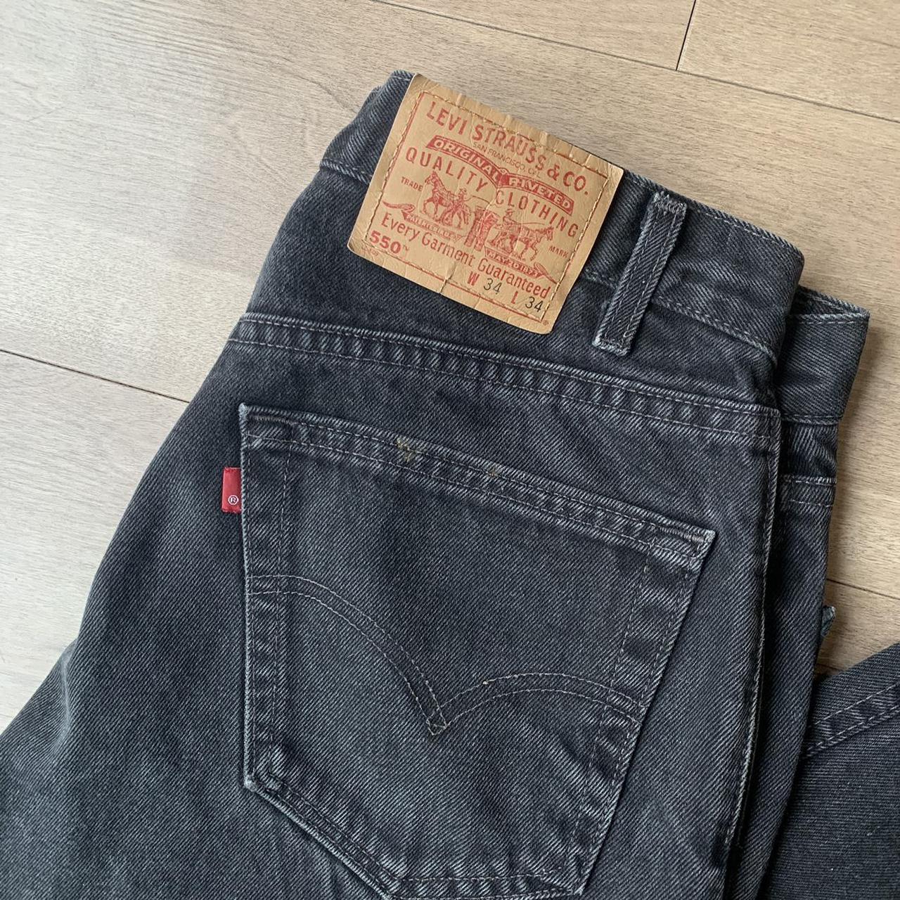 Vintage Levi’s 550 jeans, waist 34” leg 34”, in... - Depop