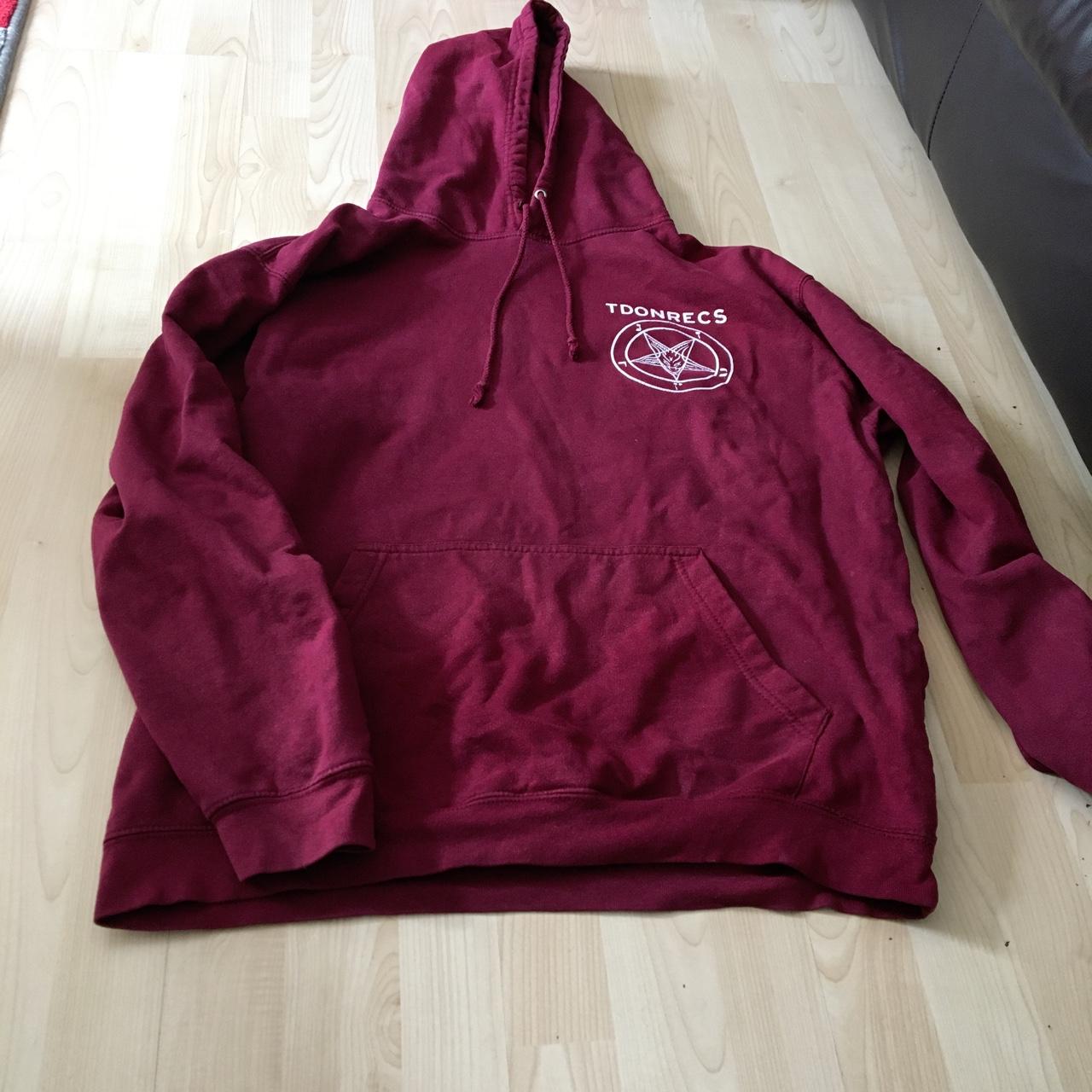 Tdonrecs hoodie hoody thirty days of night records depop