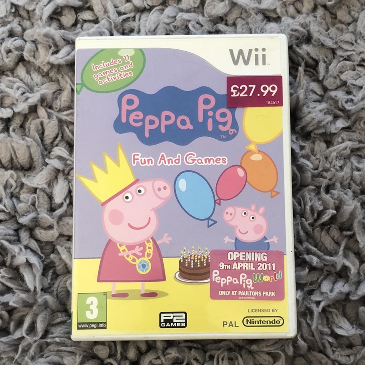 Peppa pig wii deals game