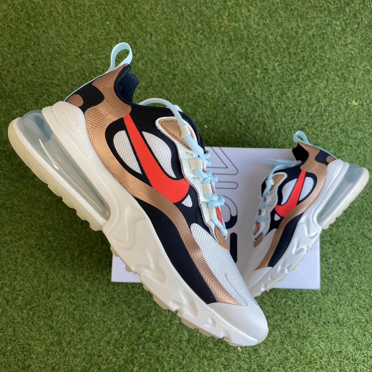 Nike air max 270 outlet react metallic red bronze