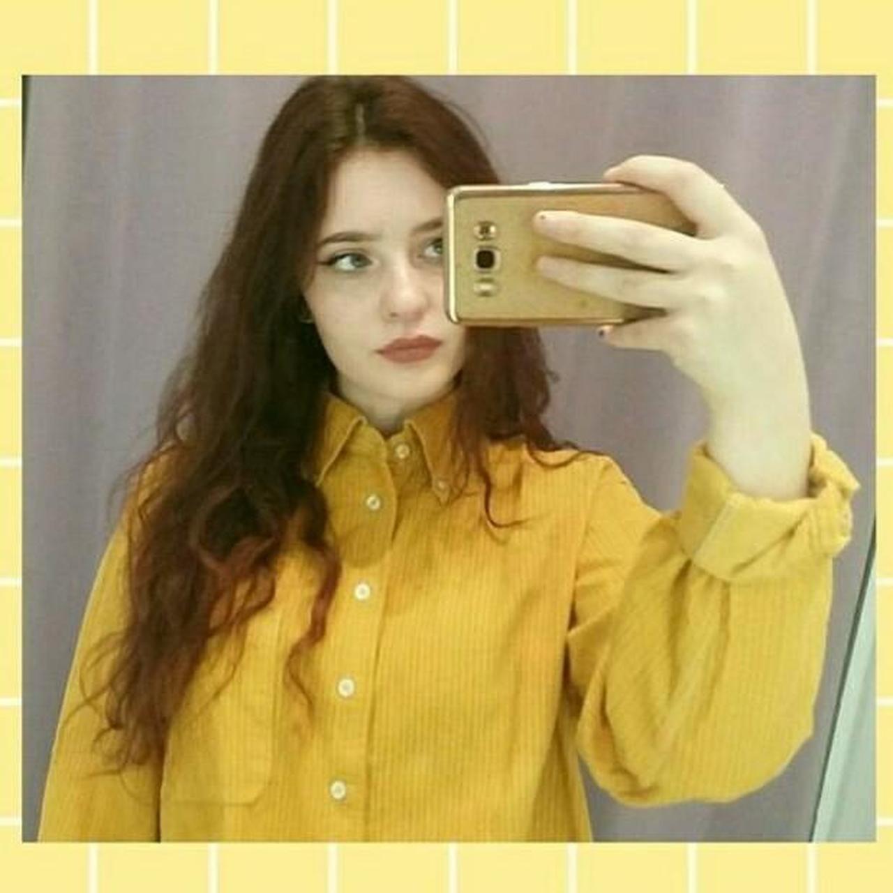 loving youth mustard yellow corduroy stripe... Depop