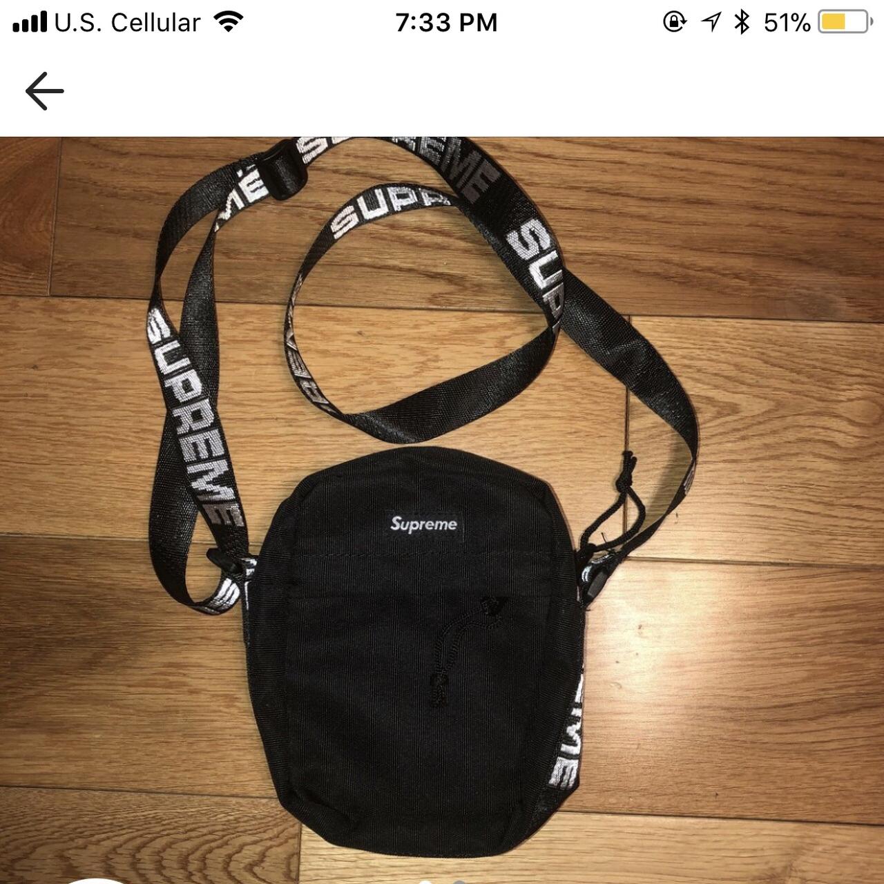 Supreme Shoulder Bag - Black (SS18)