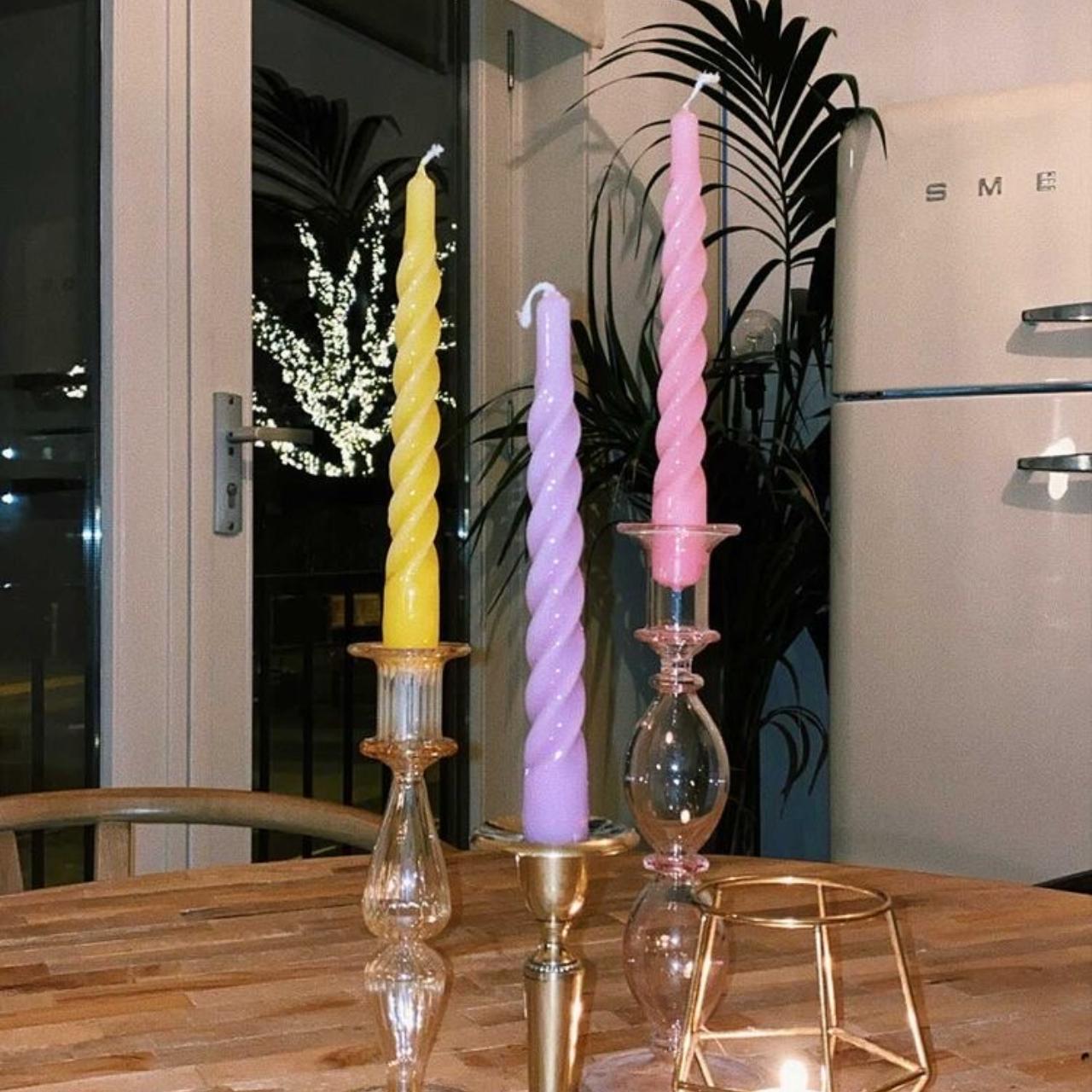 Italian Swirl Candles 💜 from my zerowaste Depop