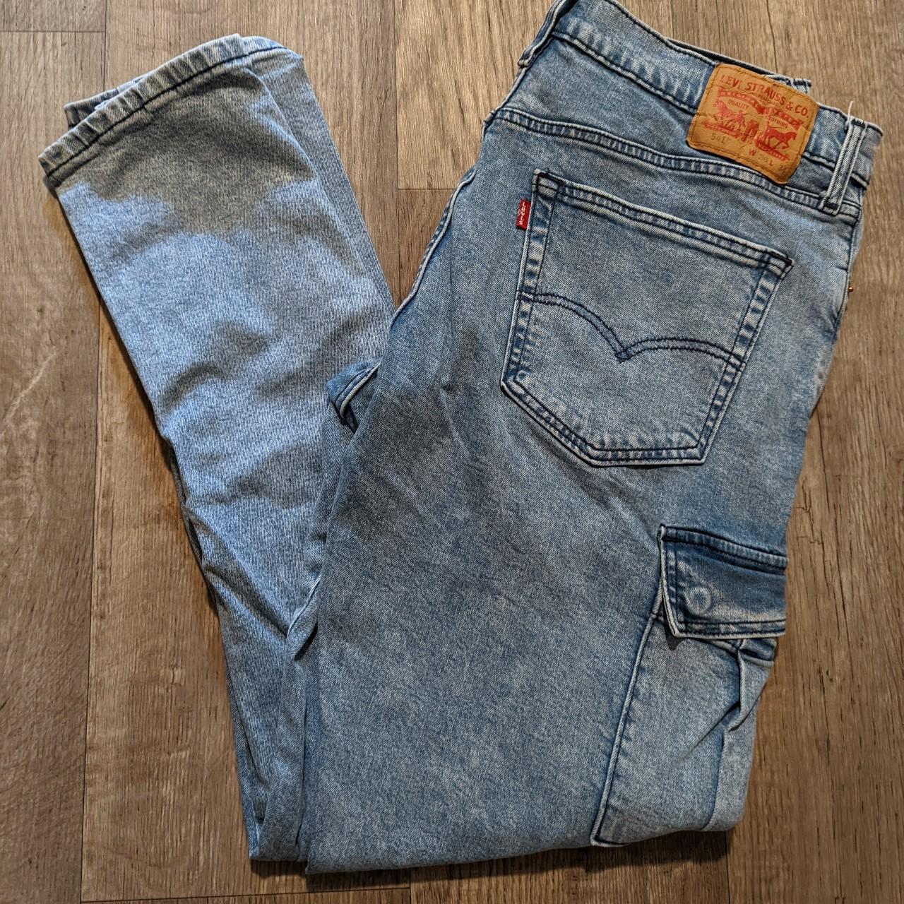 Levis 541 Cargo Jeans Size 36/34 Condition... - Depop