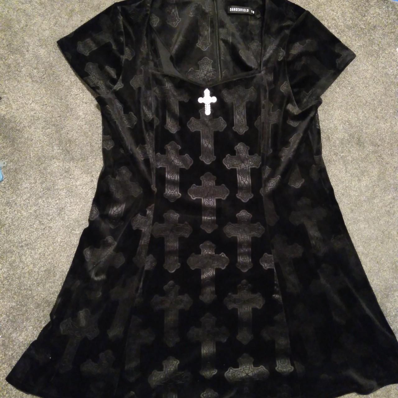 Price Lowered Dangerfield Cross My Heart Velvet Depop