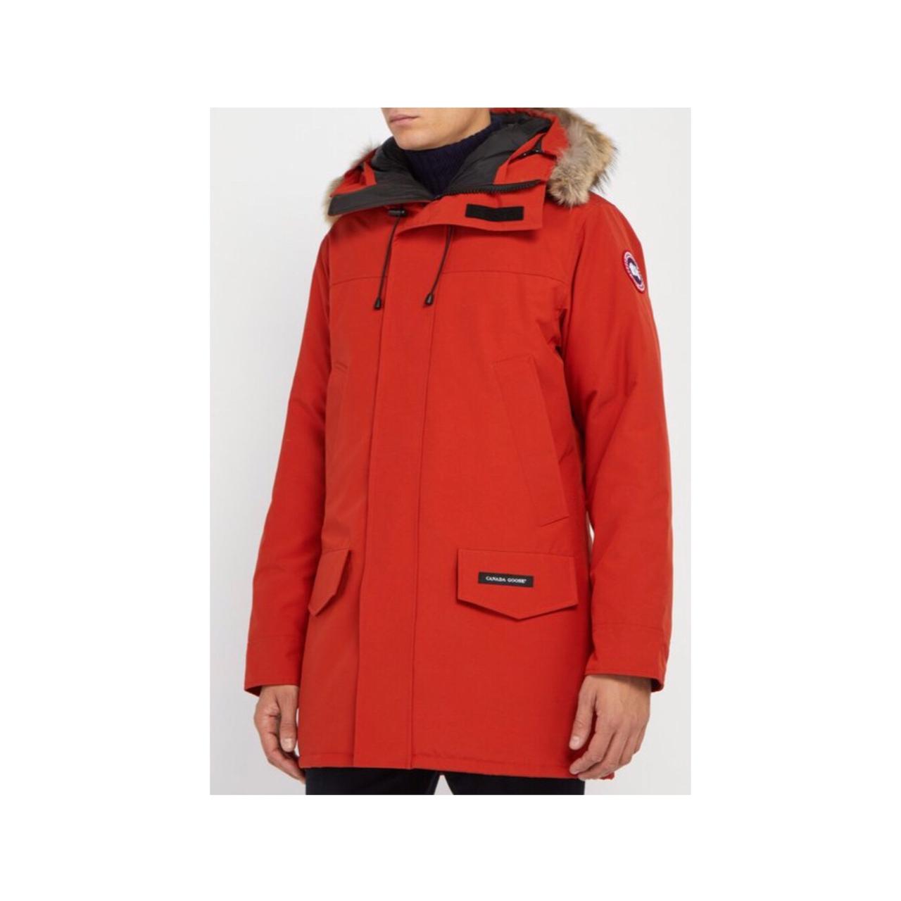 Canada goose langford shop parka red jasper