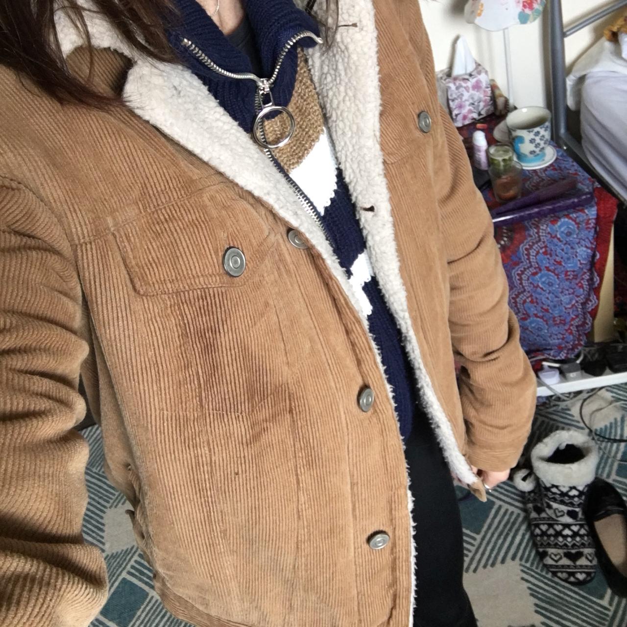 Elisha fur clearance corduroy jacket