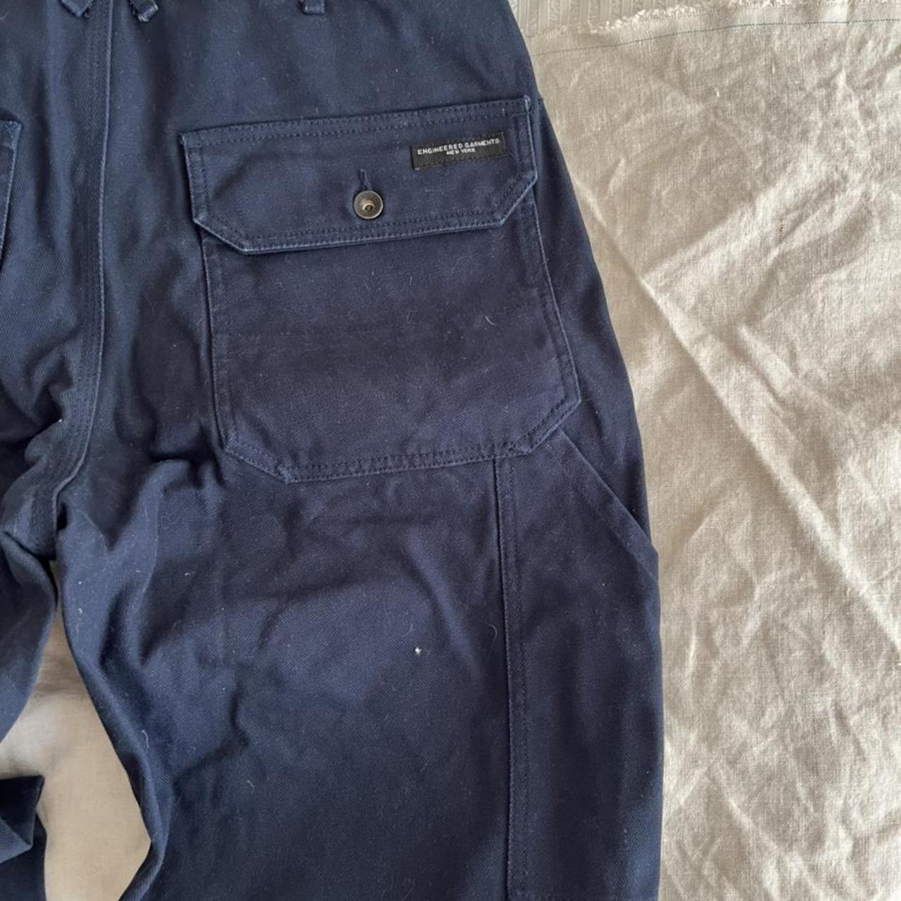 Engineered garments carpenter style work pant. Dark... - Depop