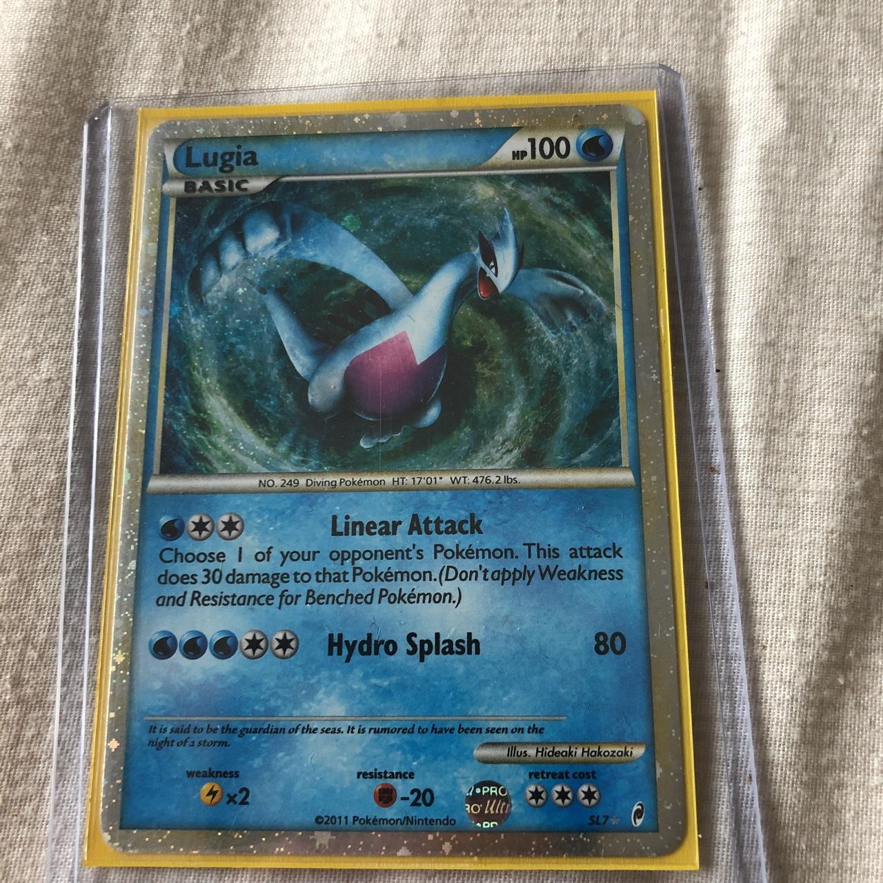 Pokemon Card Shiny Lugia SL7 Secret Rare