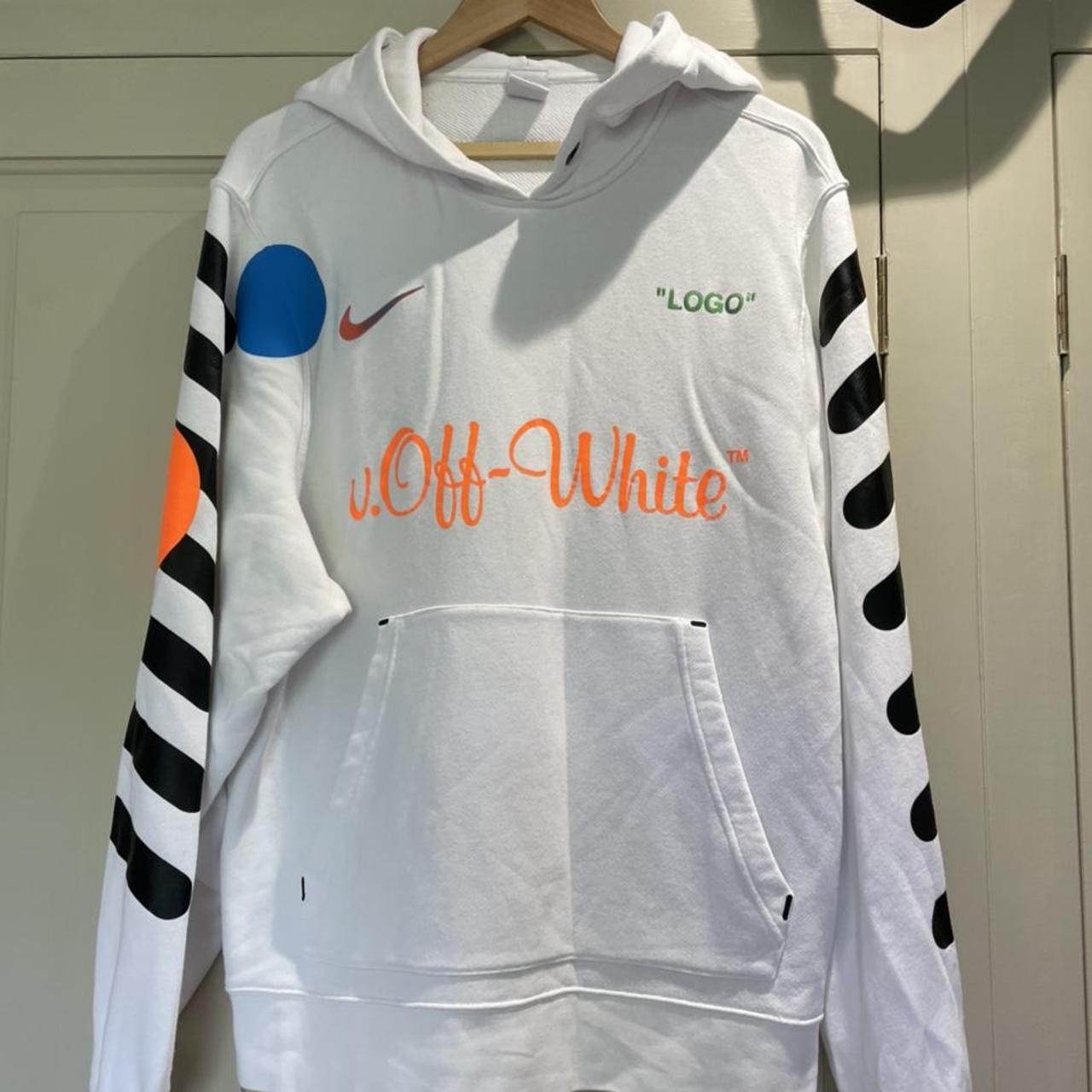 V off white hot sale nike hoodie