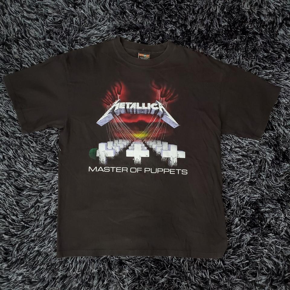 Metallica 20th anniversary t shirt Giant tag - Depop