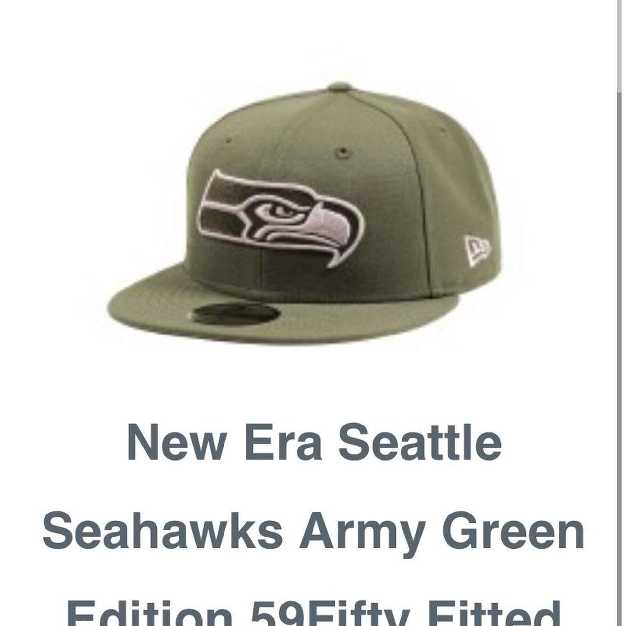 Seahawks sales army hat