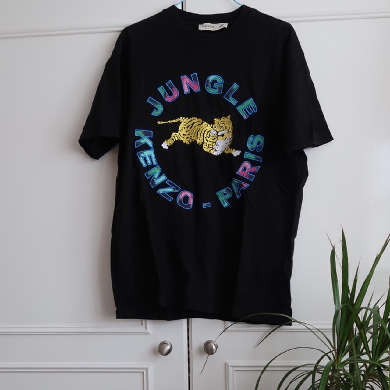 Kenzo x H&M Collaboration T-shirt - Black This is a | Depop