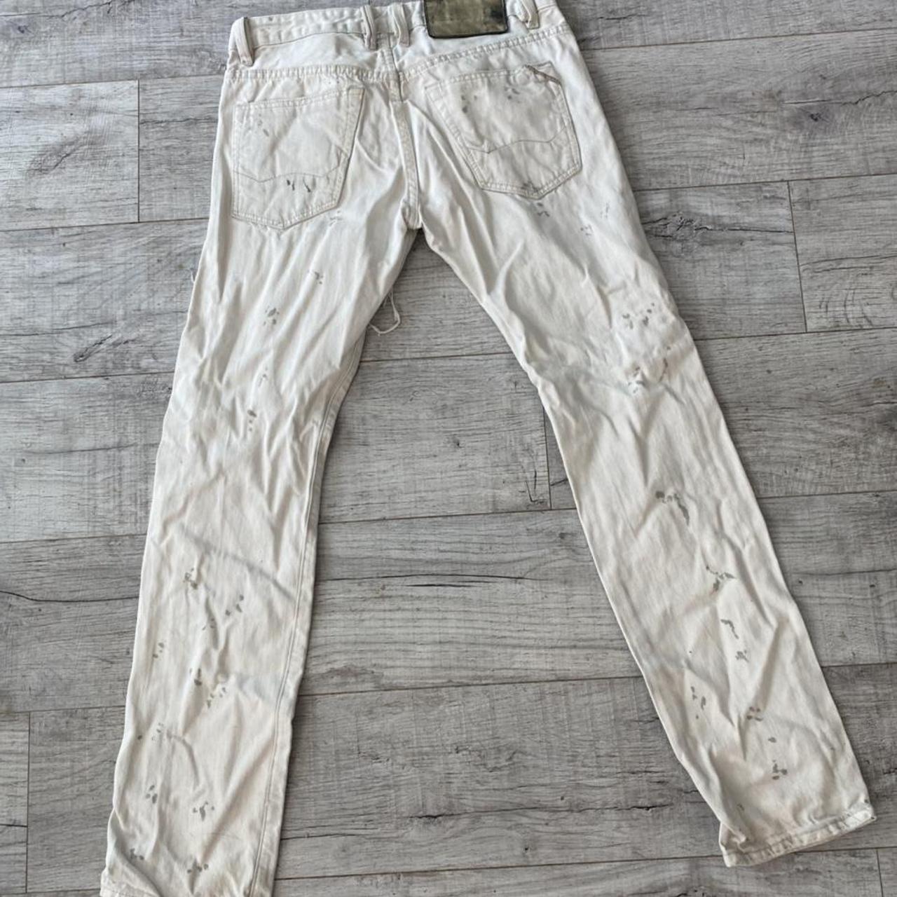 Cult of Individuality Men's White Jeans (3)