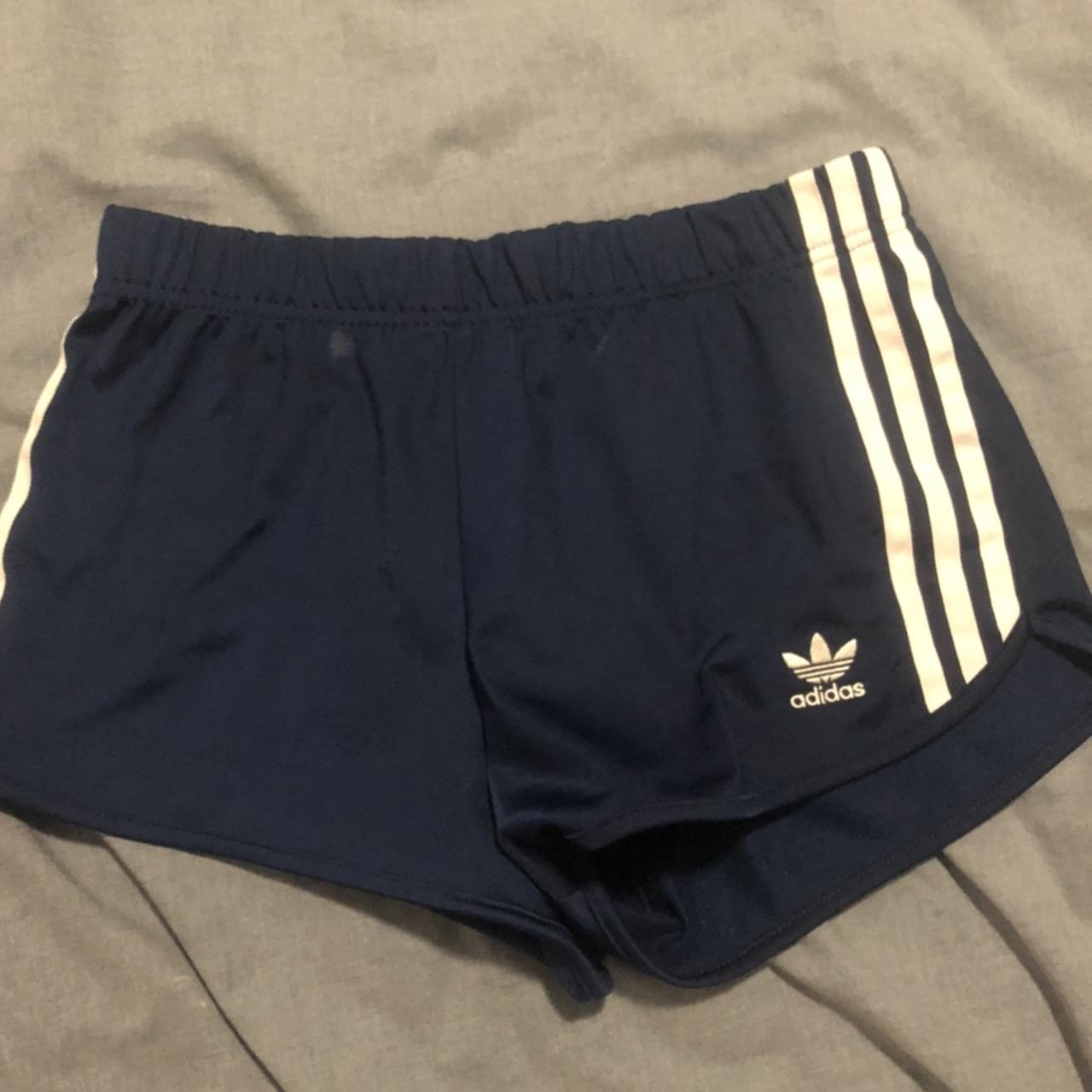 Authentic vintage Adidas velvet lined shorts 🤩 Small... - Depop