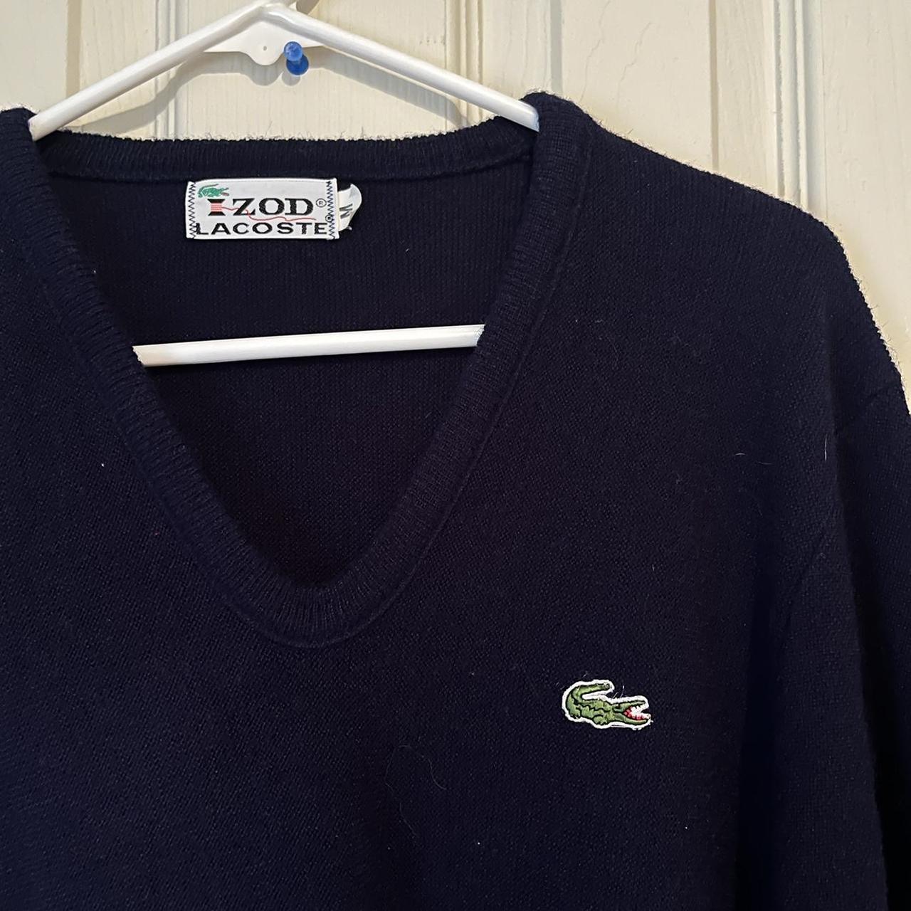 Lacoste Men's Navy and Blue Jumper