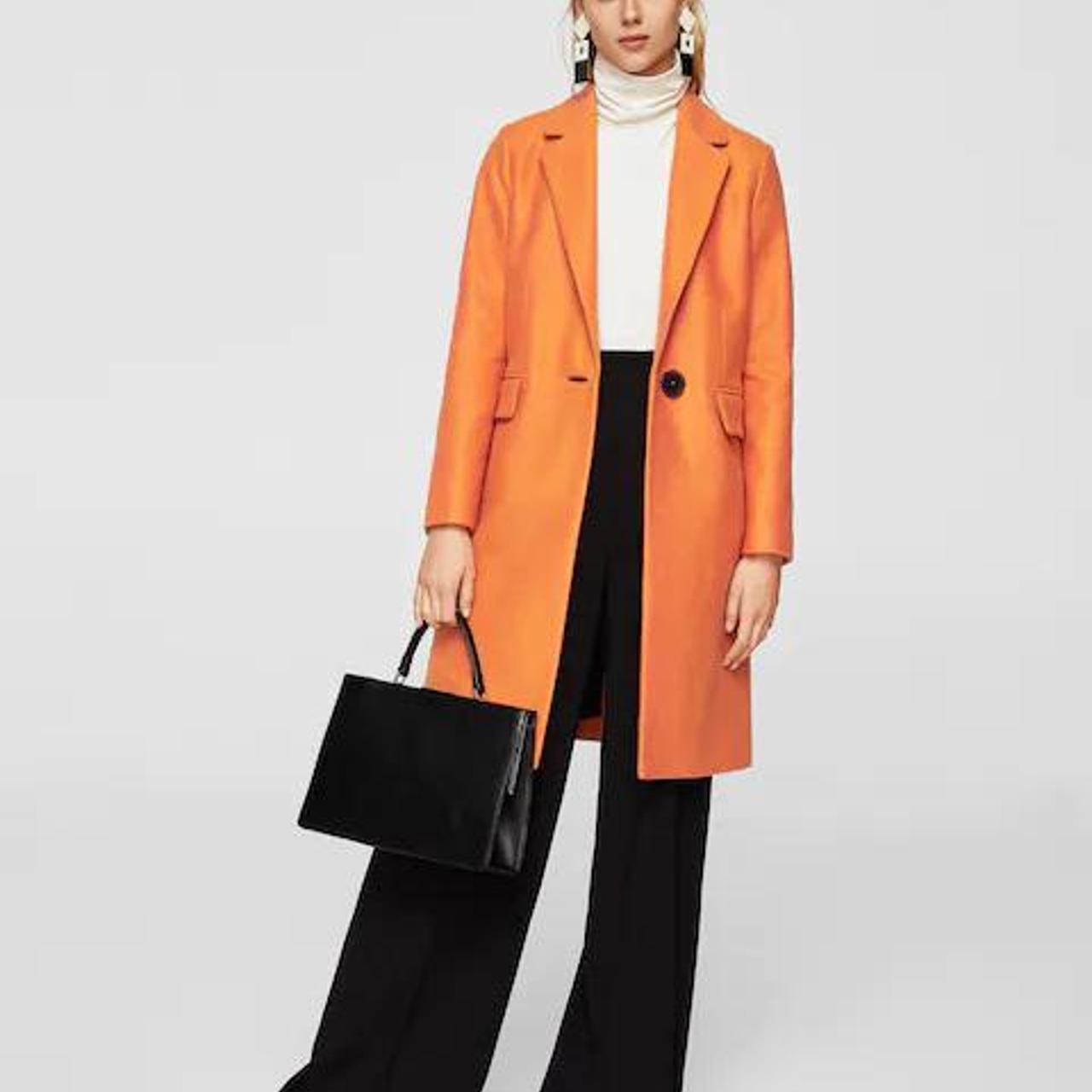 mango orange coat