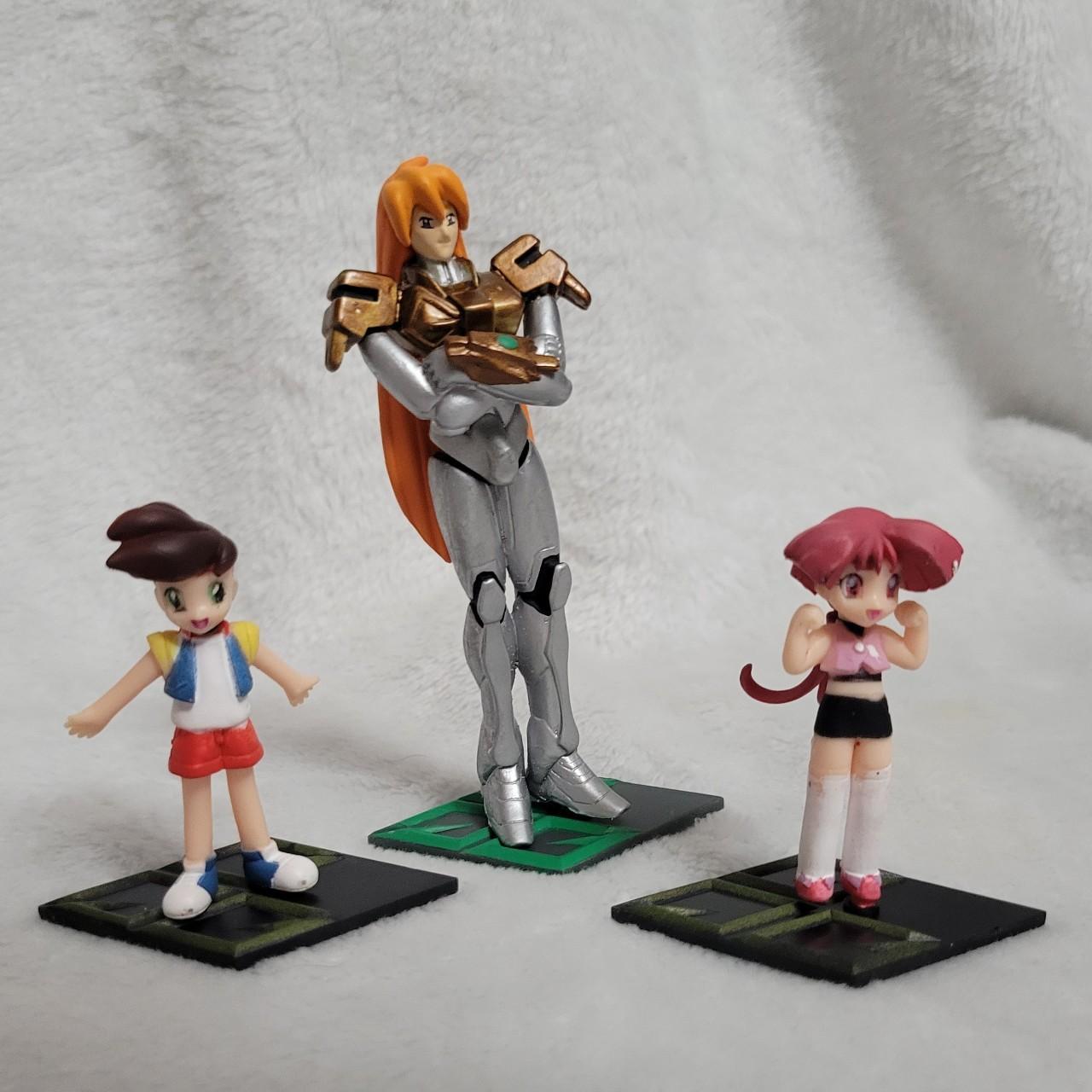 Lot of 3 anime trading figures. Good... - Depop