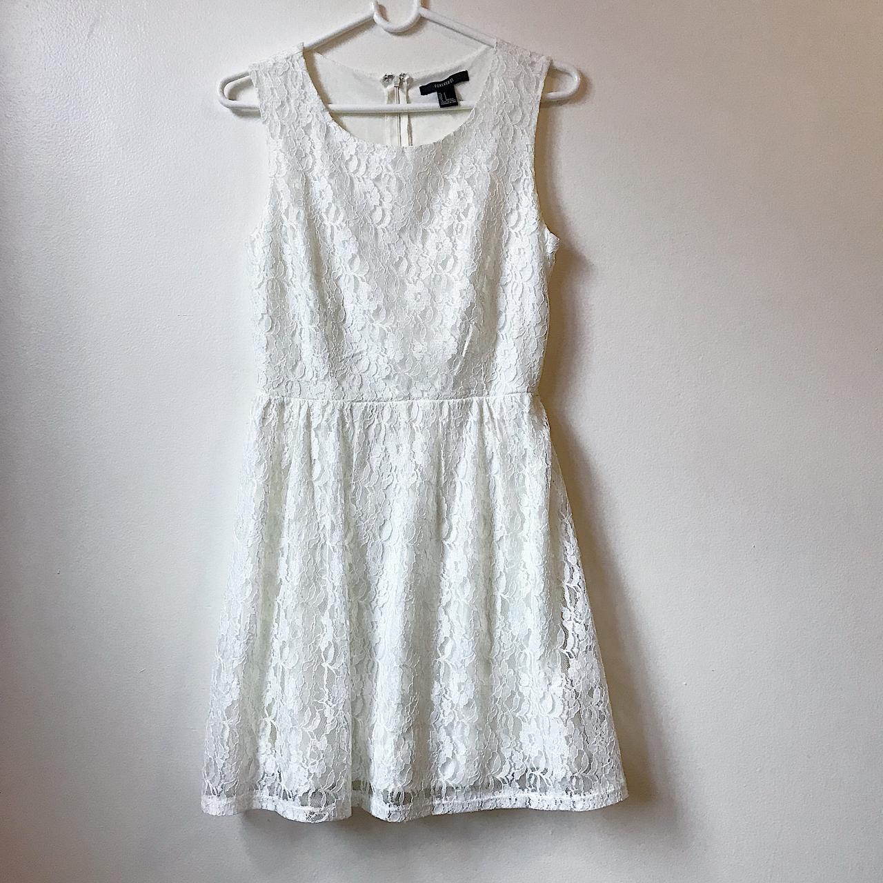 Forever 21 White Lace Dress Super cute ...