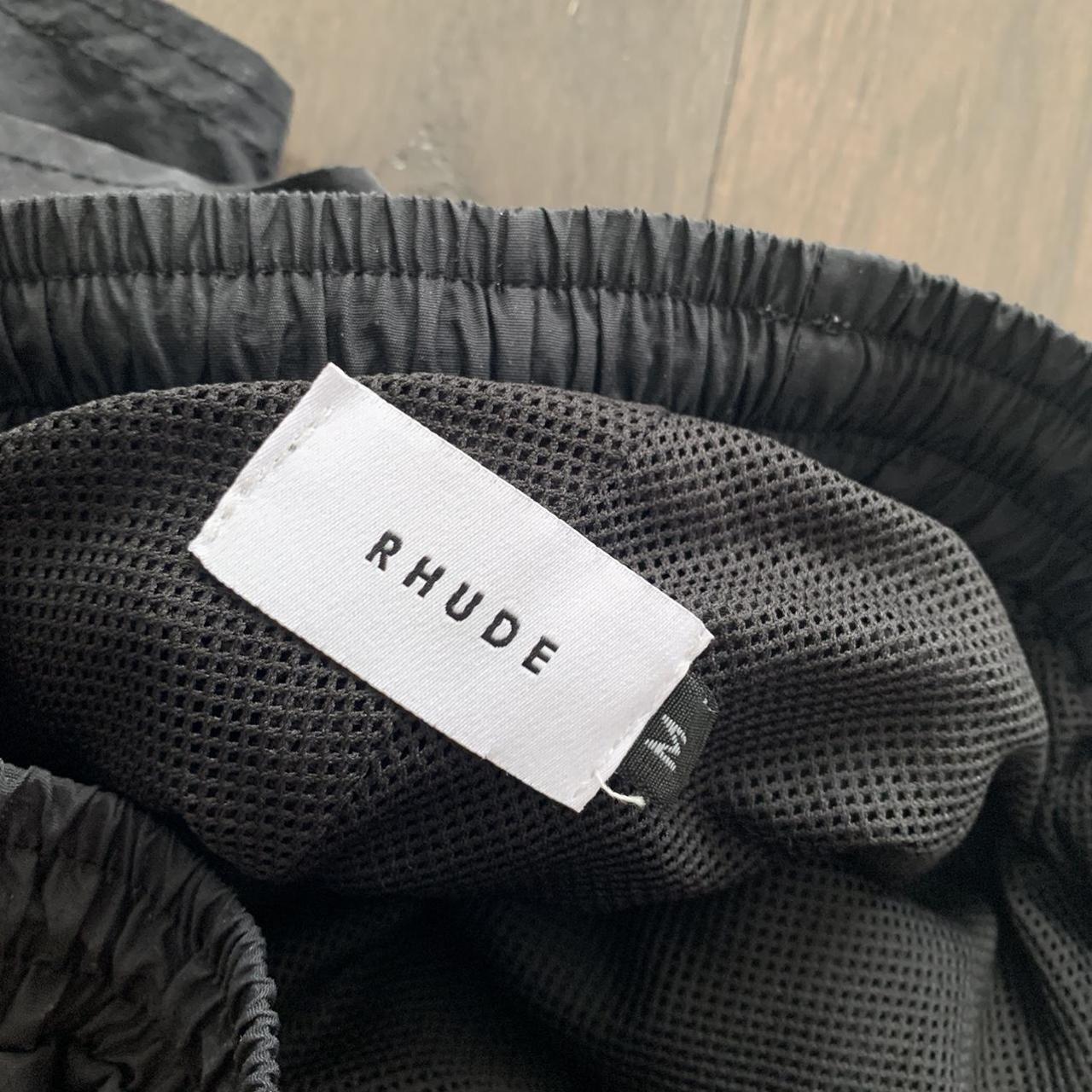 Product Image 3 - Black Rhude logo nylon shorts,