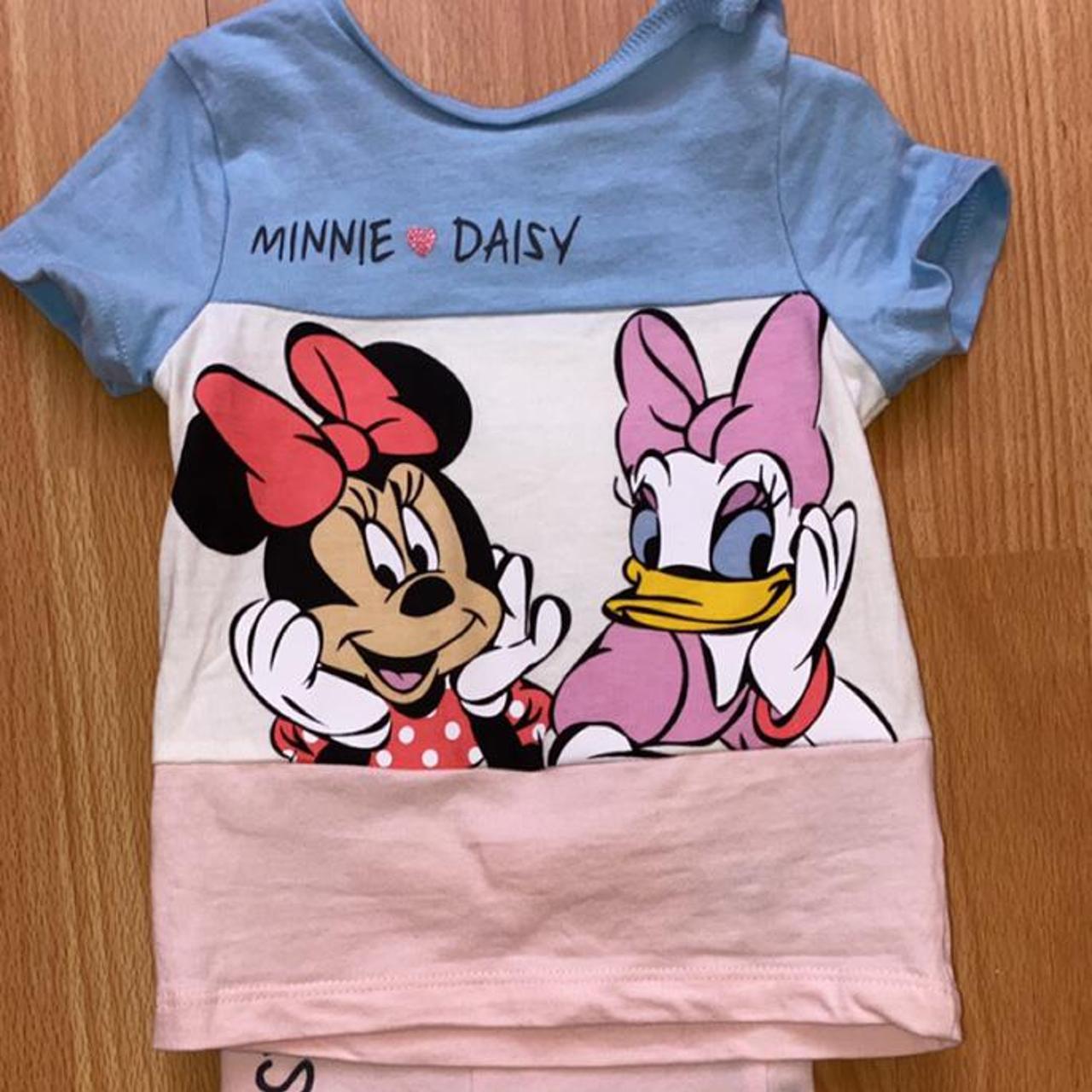 Minnie Mouse 2 piece set 3-6 months. Only wore once,... - Depop