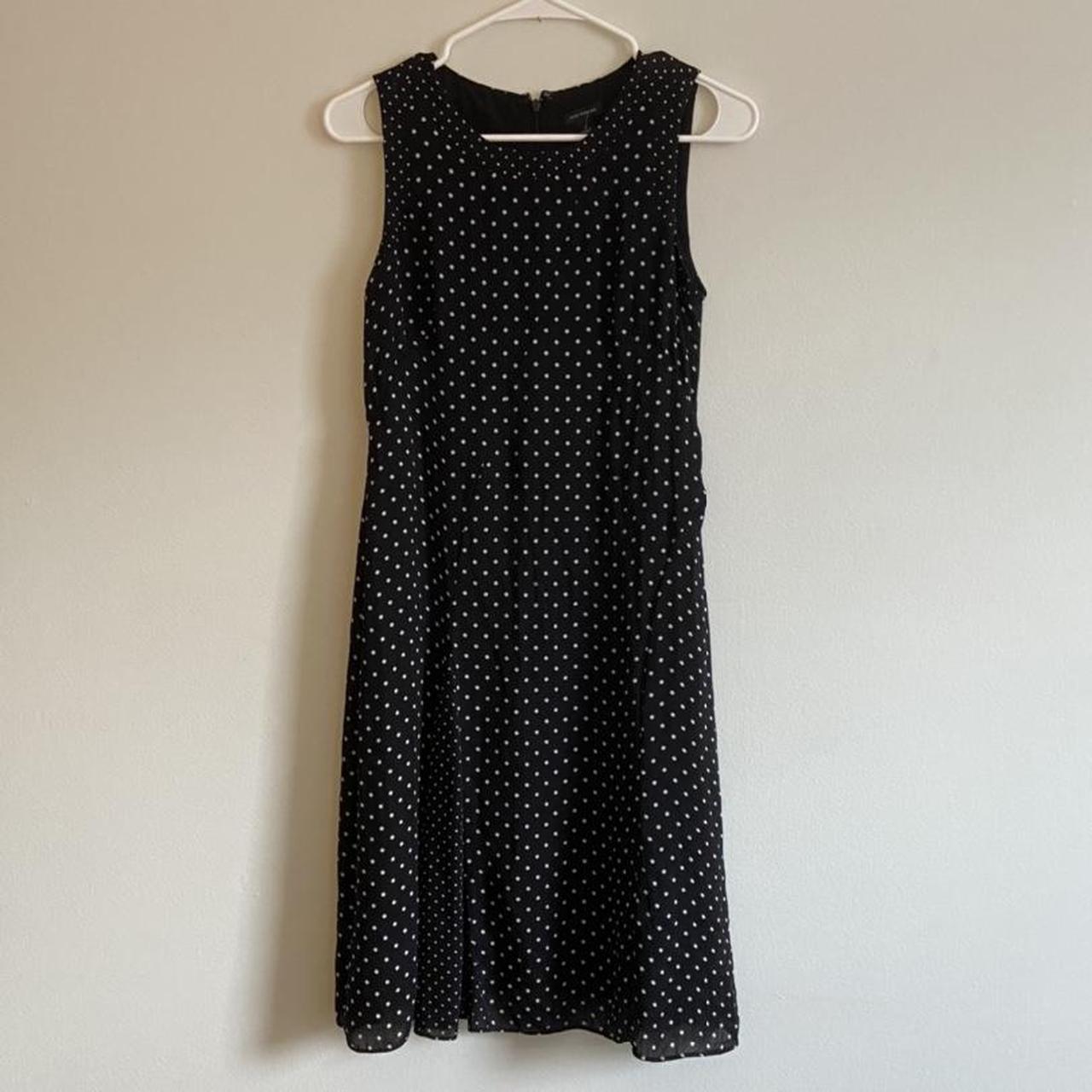 just taylor polka dot dress