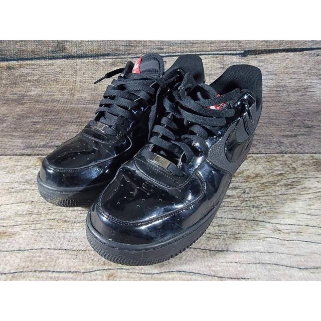 Nike air force 1 '07 trainers in black clearance patent