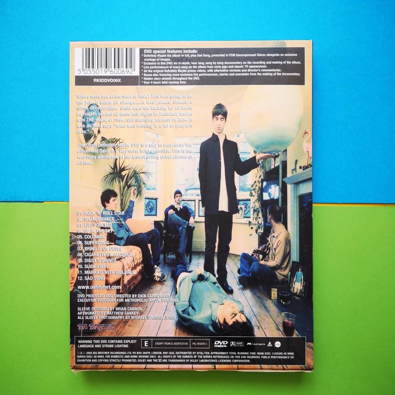 OASIS - DEFINITELY MAYBE - DVD BOX SET 2004 - Indie | Depop