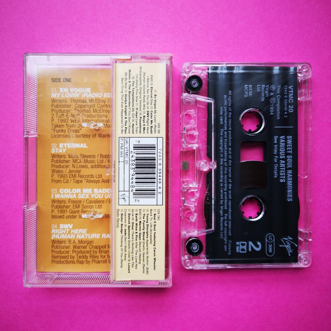 Sweet Soul Harmonies - Cassette Compilation - 90s... - Depop