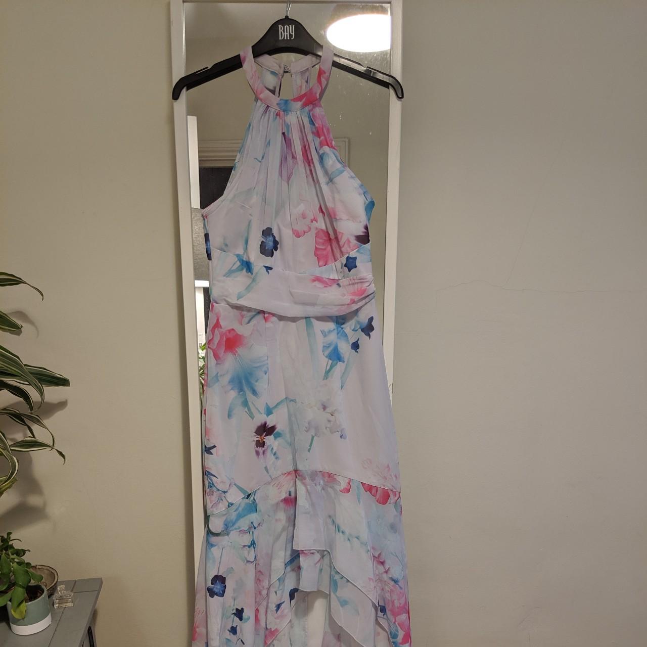 Lipsy floral maxi dress, size 8 #lipsy #maxidress... - Depop