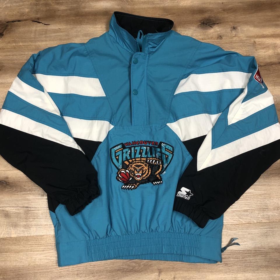 VANCOUVER GRIZZLIES NBA BASKETBALL 90s STARTER... - Depop