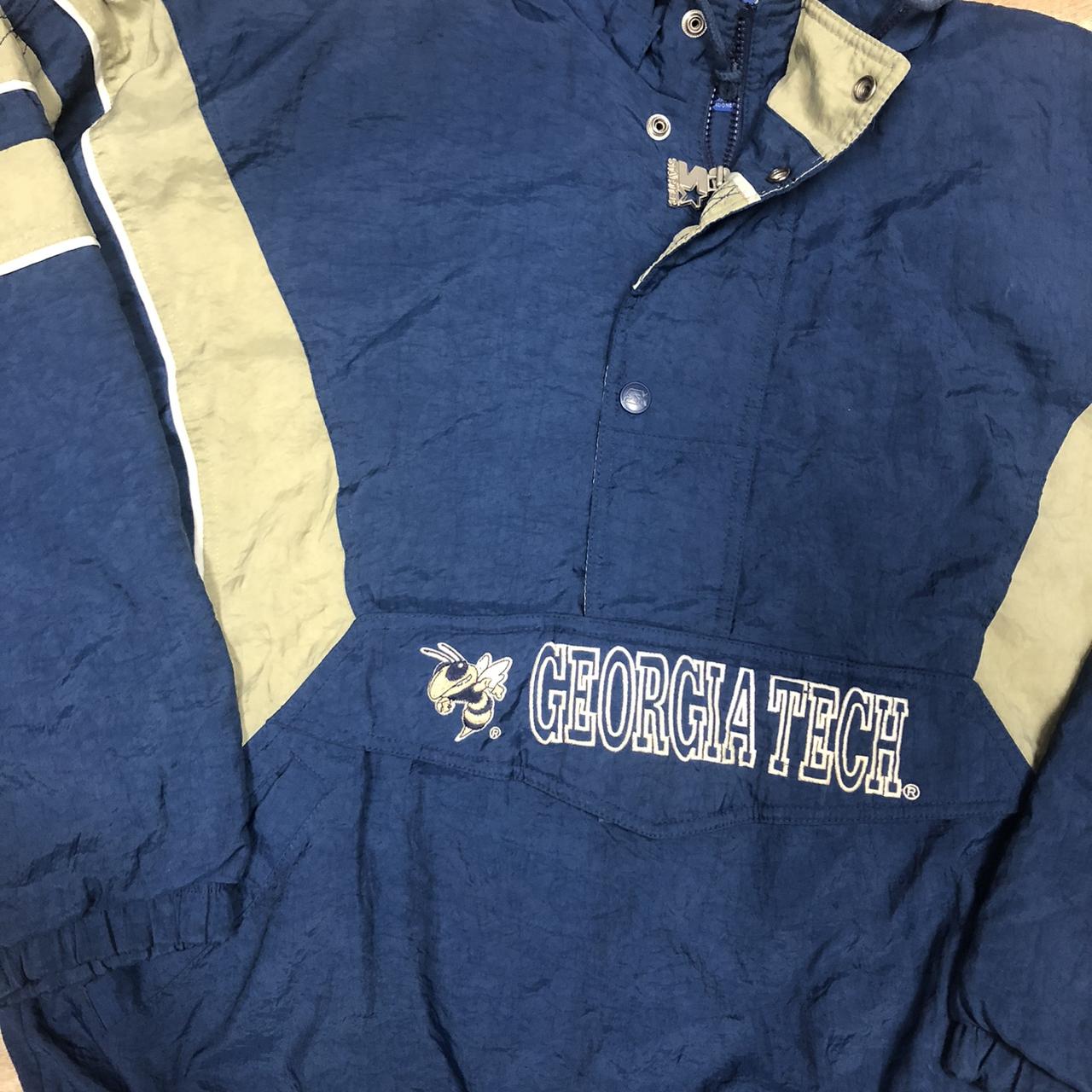 Vintage 90s Georgia Tech Blue Jackets Youth Size M Starter