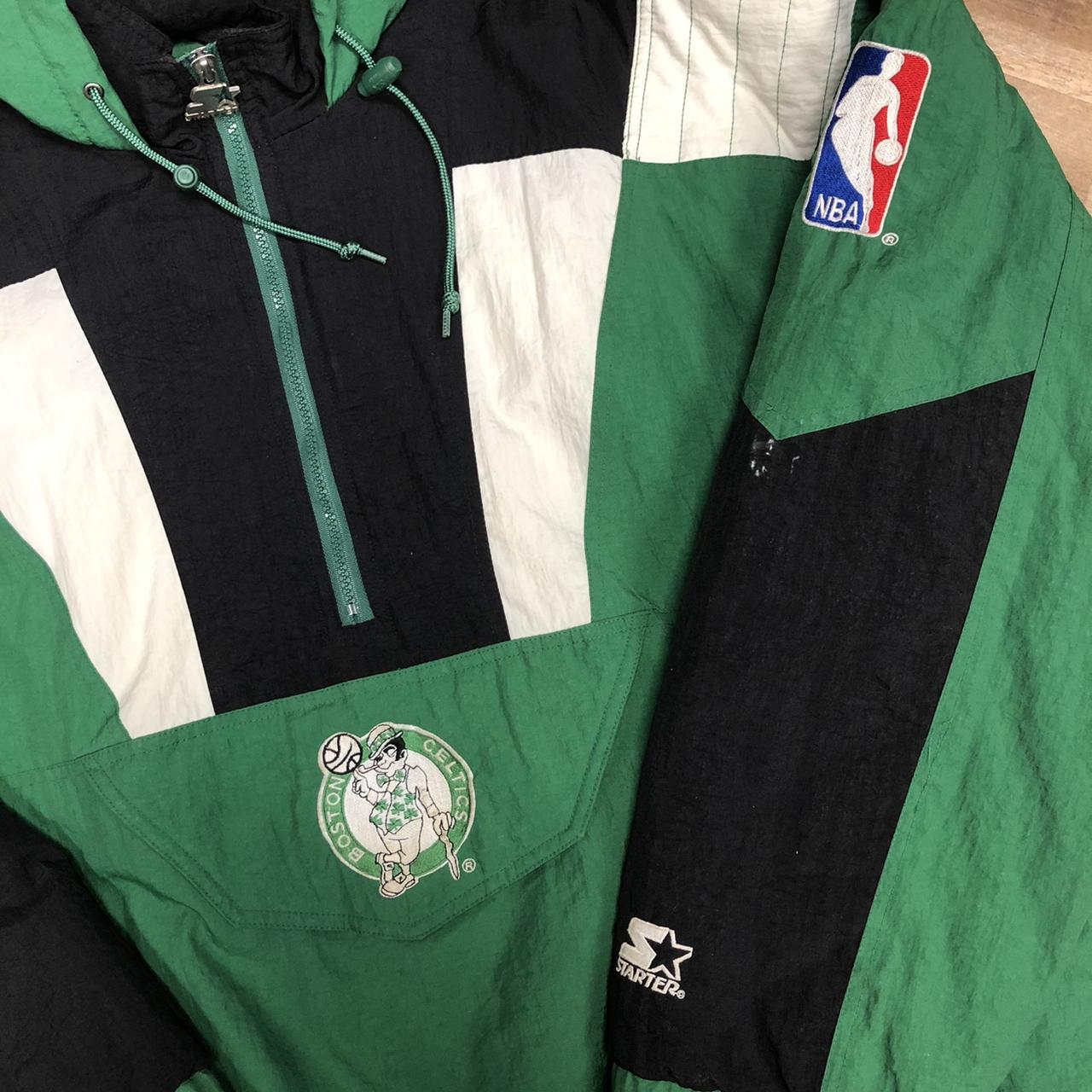 BOSTON CELTICS NBA BASKETBALL 90s STARTER BREAKAWAY | Depop
