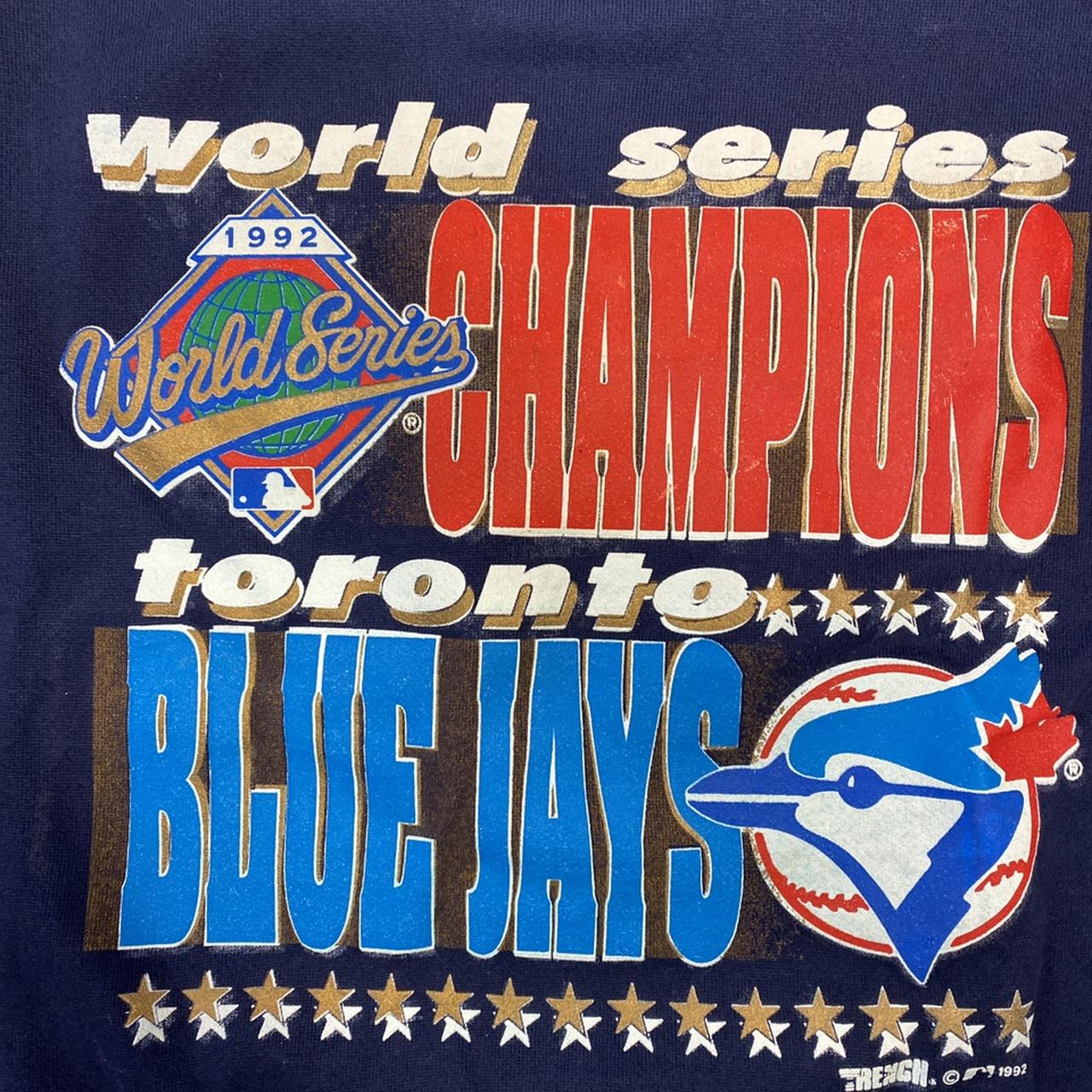 Vintage 1992 Toronto Blue Jays World Series Champs - Depop