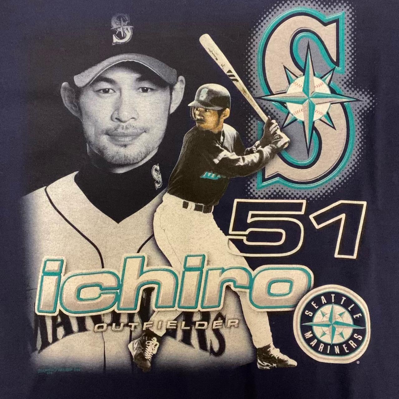 SEATTLE MARINERS ICHIRO JAPAN EXCLUSIVE 2001... Depop
