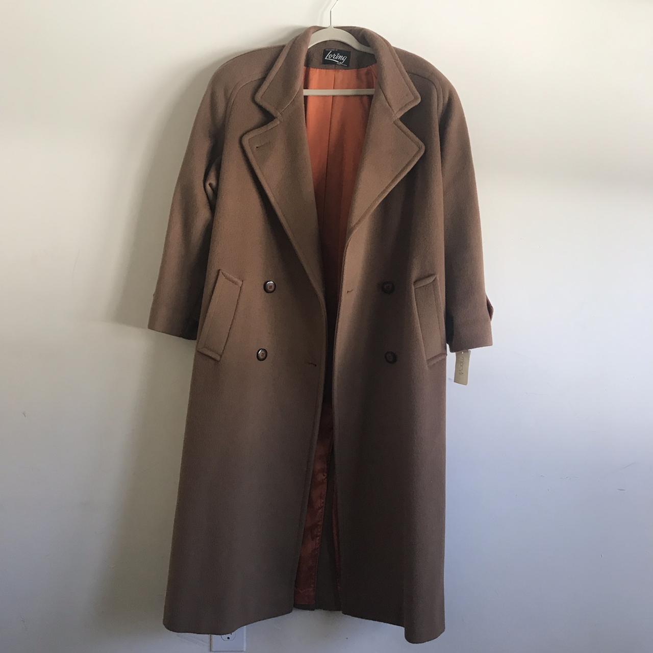 Circa 1960-1970’s vintage %100 wool coat with... - Depop