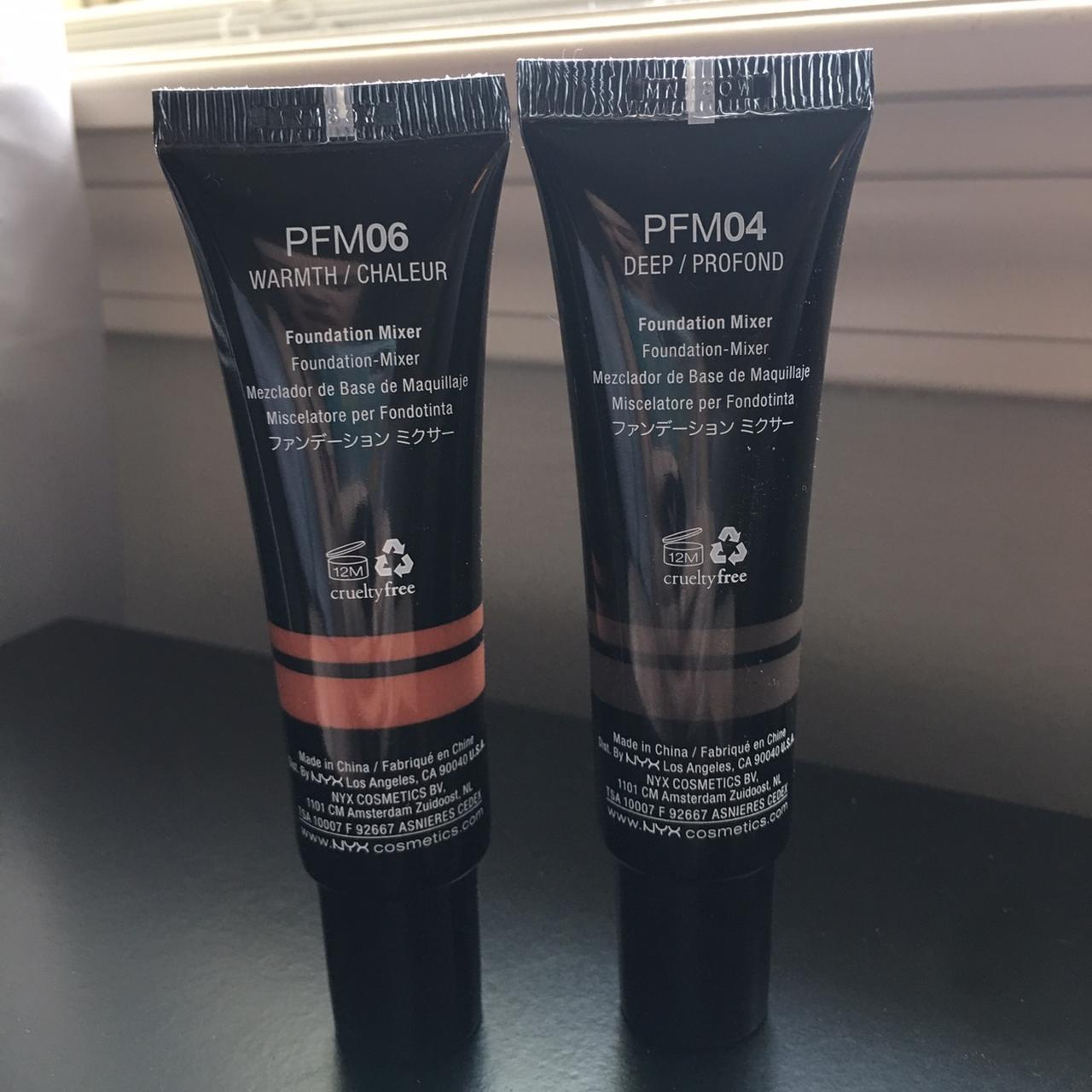 NYX pro foundation mixer in warm and deep ❤️ retails - Depop