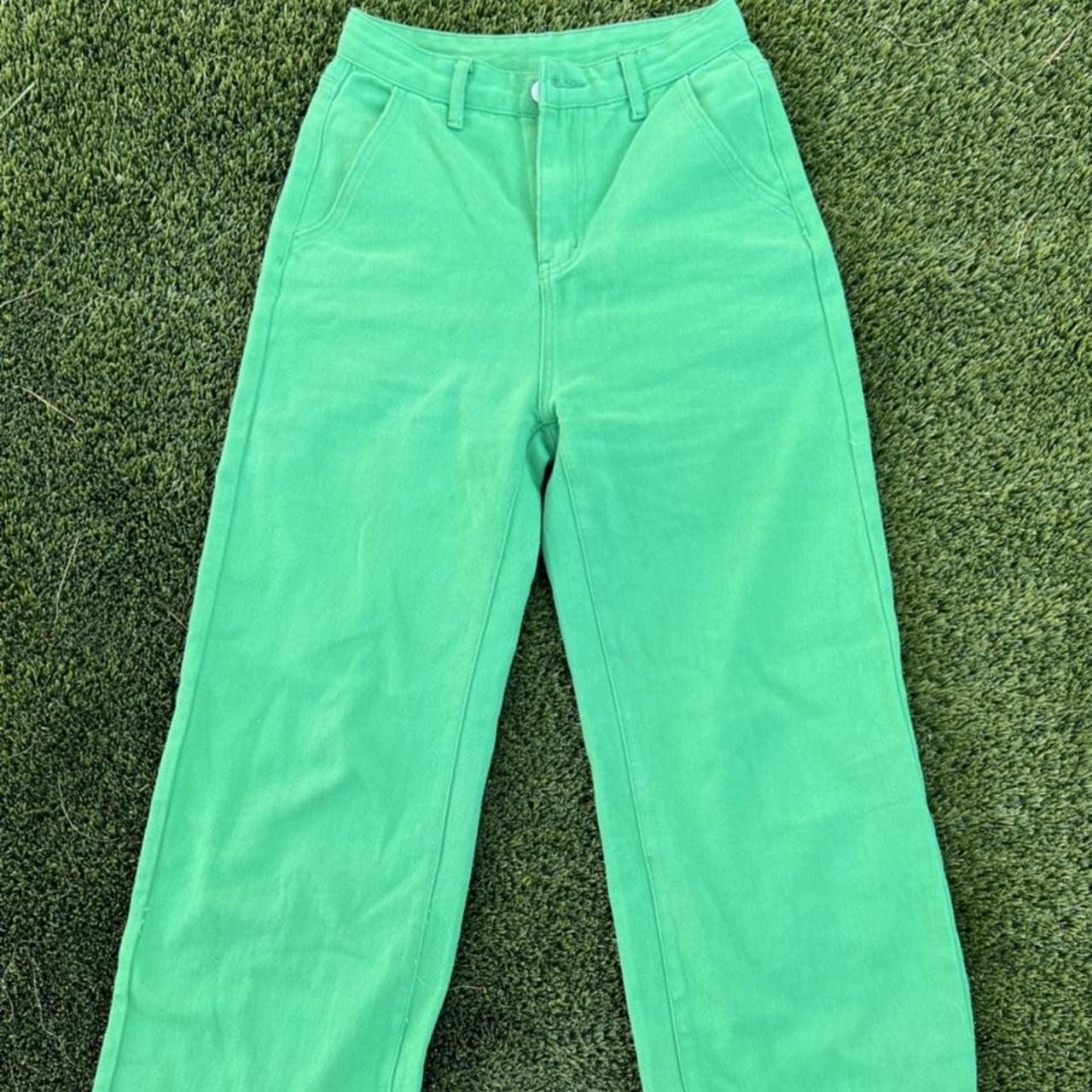 shein-women-s-green-jeans-depop