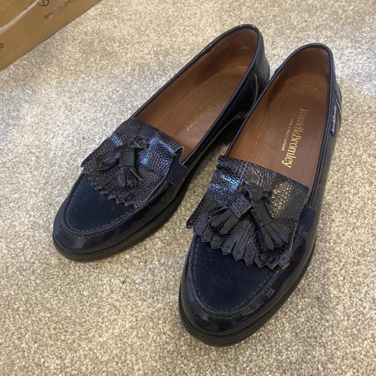 Womens loafers russell best sale and bromley