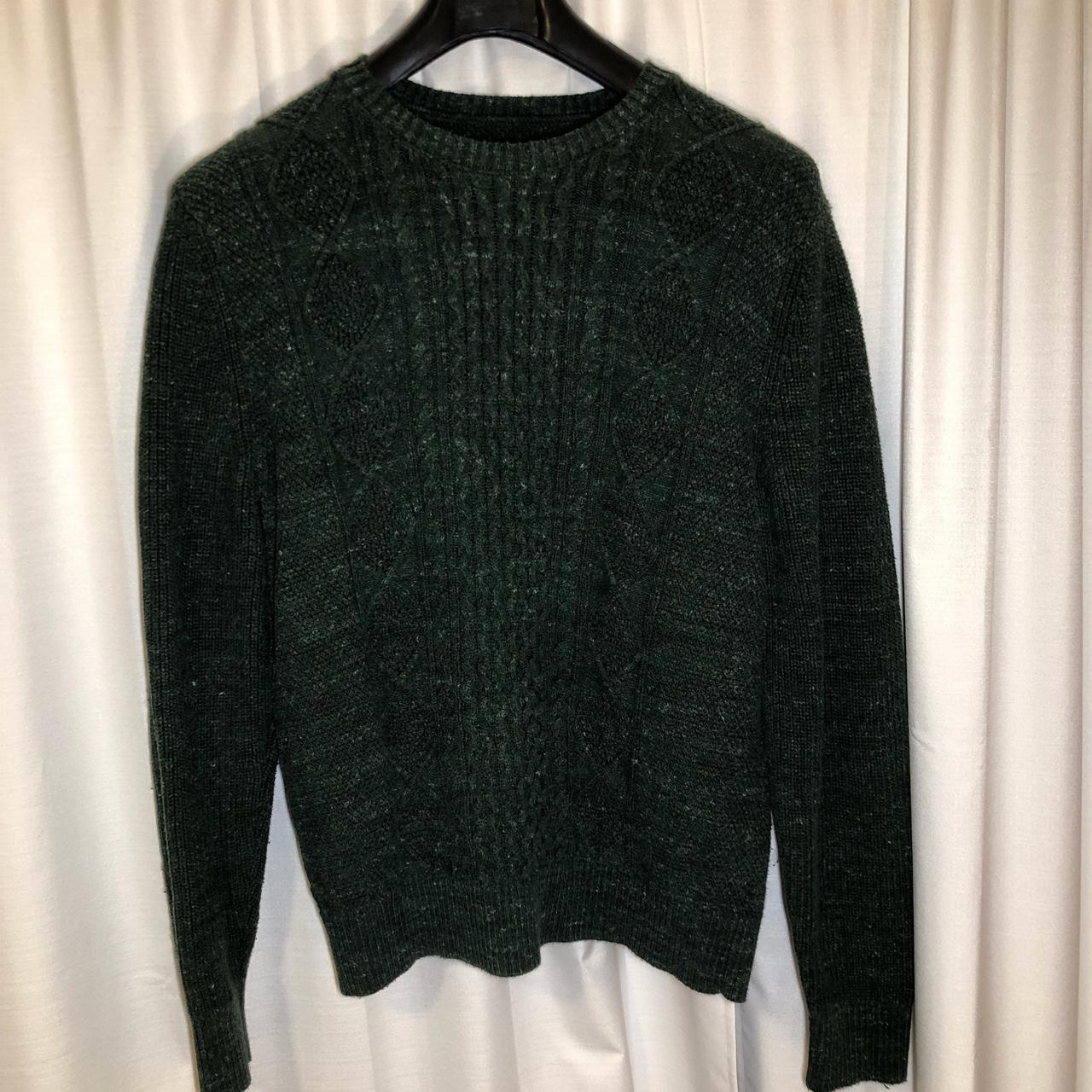Green Cable Knit Gap Sweater tags were cut off but... - Depop