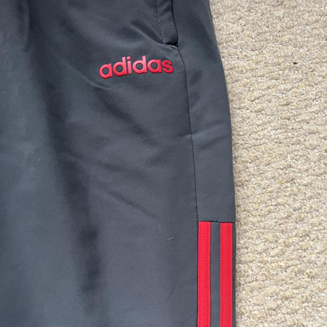 Adidas Joggers | Grey & Red | XL | New without... - Depop