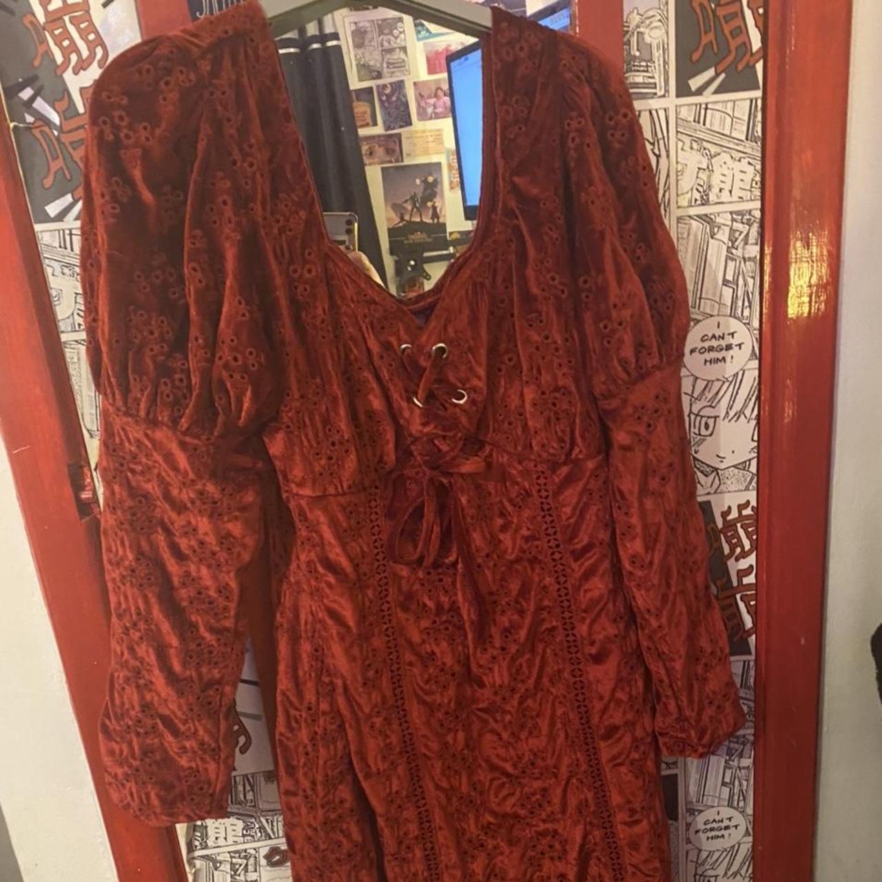 medieval-inspired-velvet-party-dress-in-red-never-depop