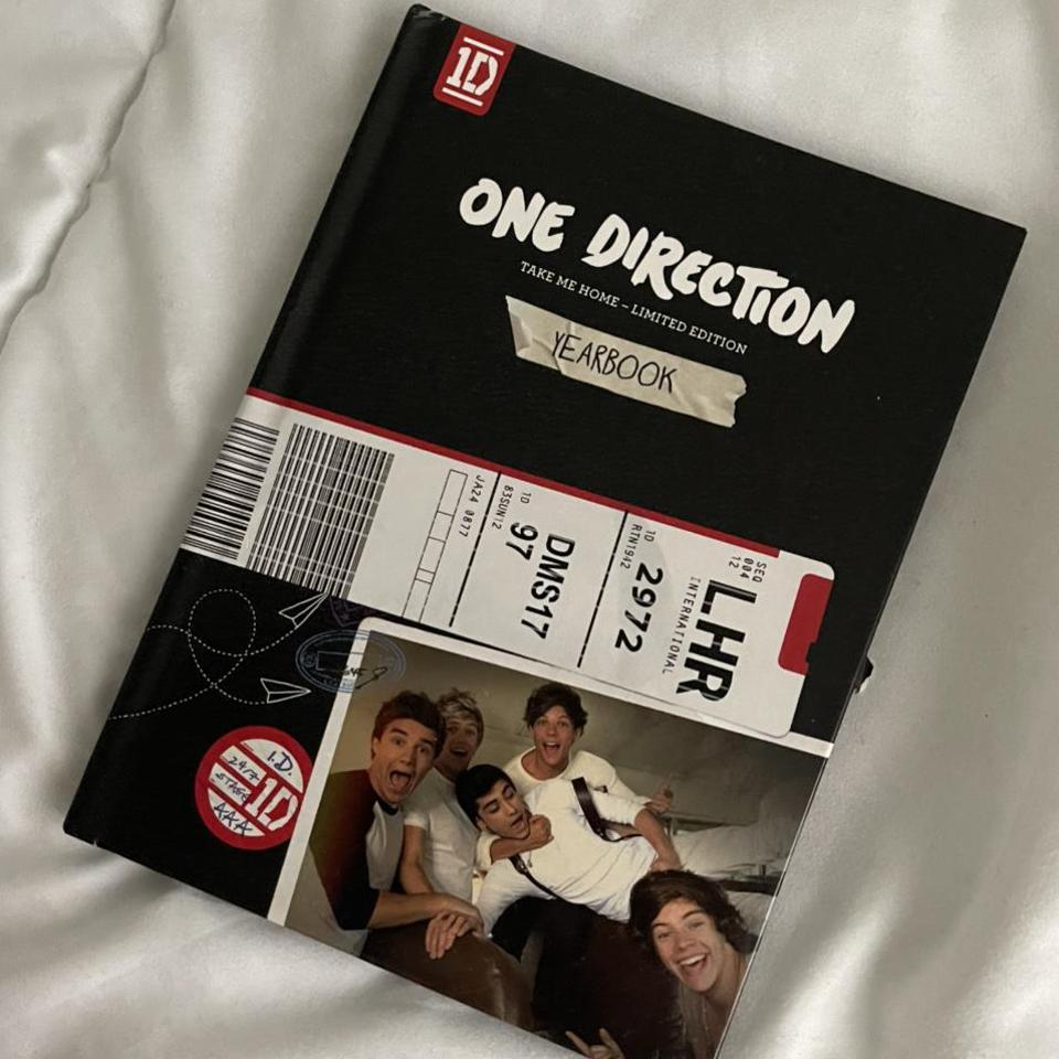 one direction limited edition take me home yearbook/... - Depop