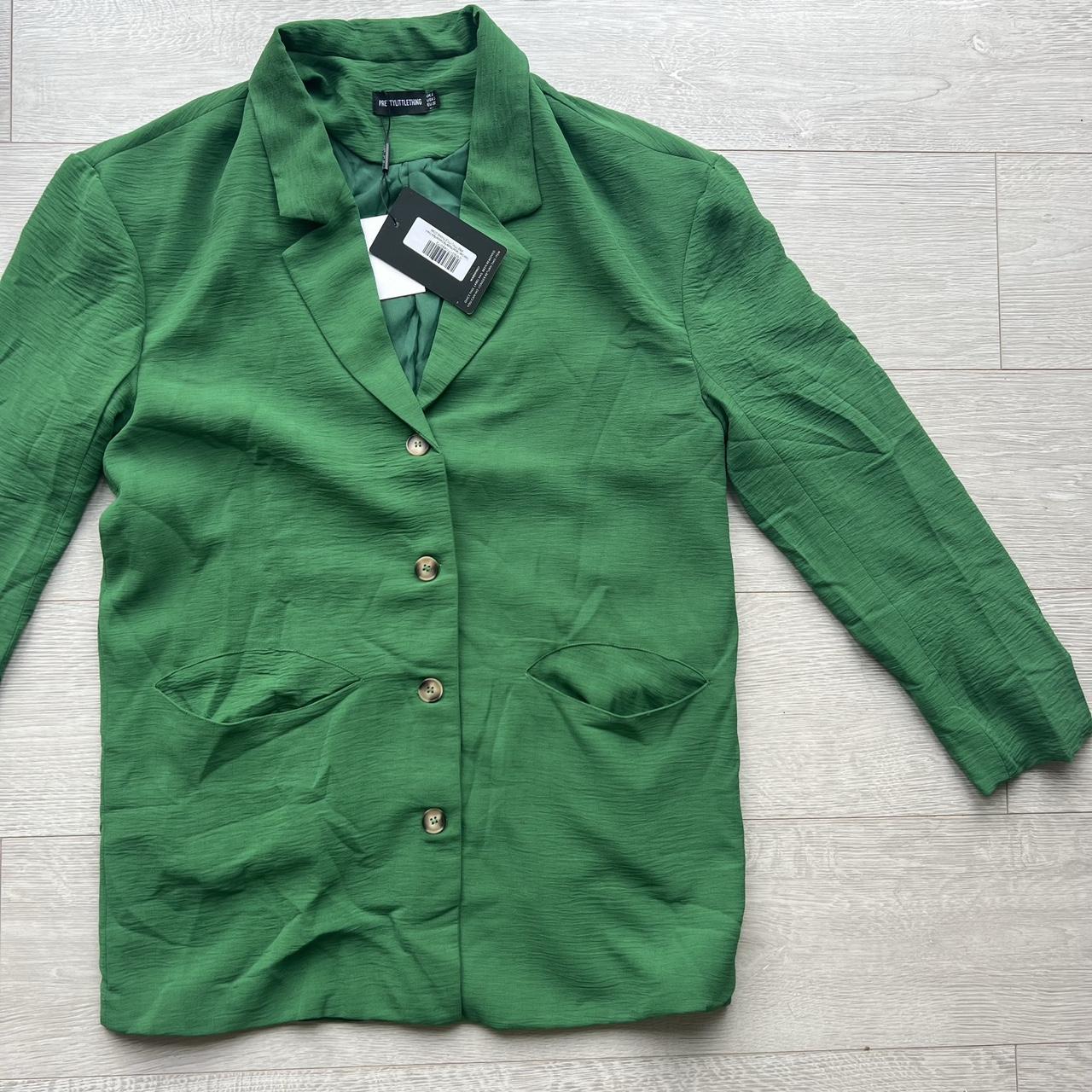 Brand new pretty little thing green oversized... Depop