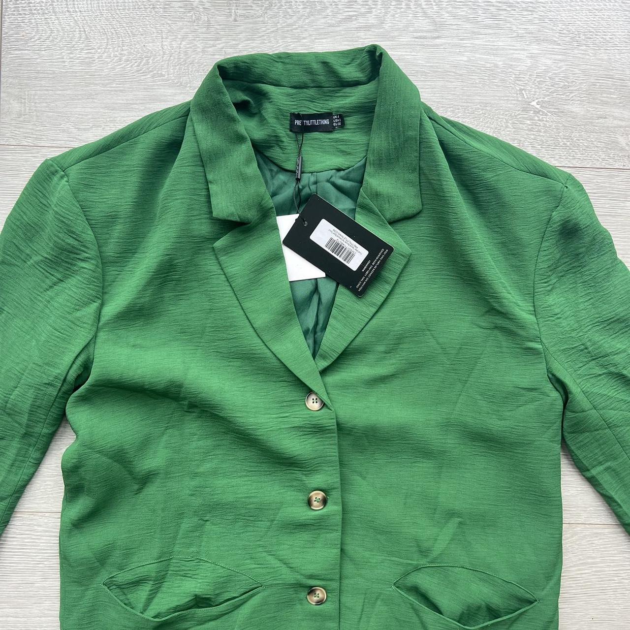Brand new pretty little thing green oversized... Depop