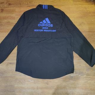 2002 Vintage Adidas Boston Marathon Longsleeve - Depop