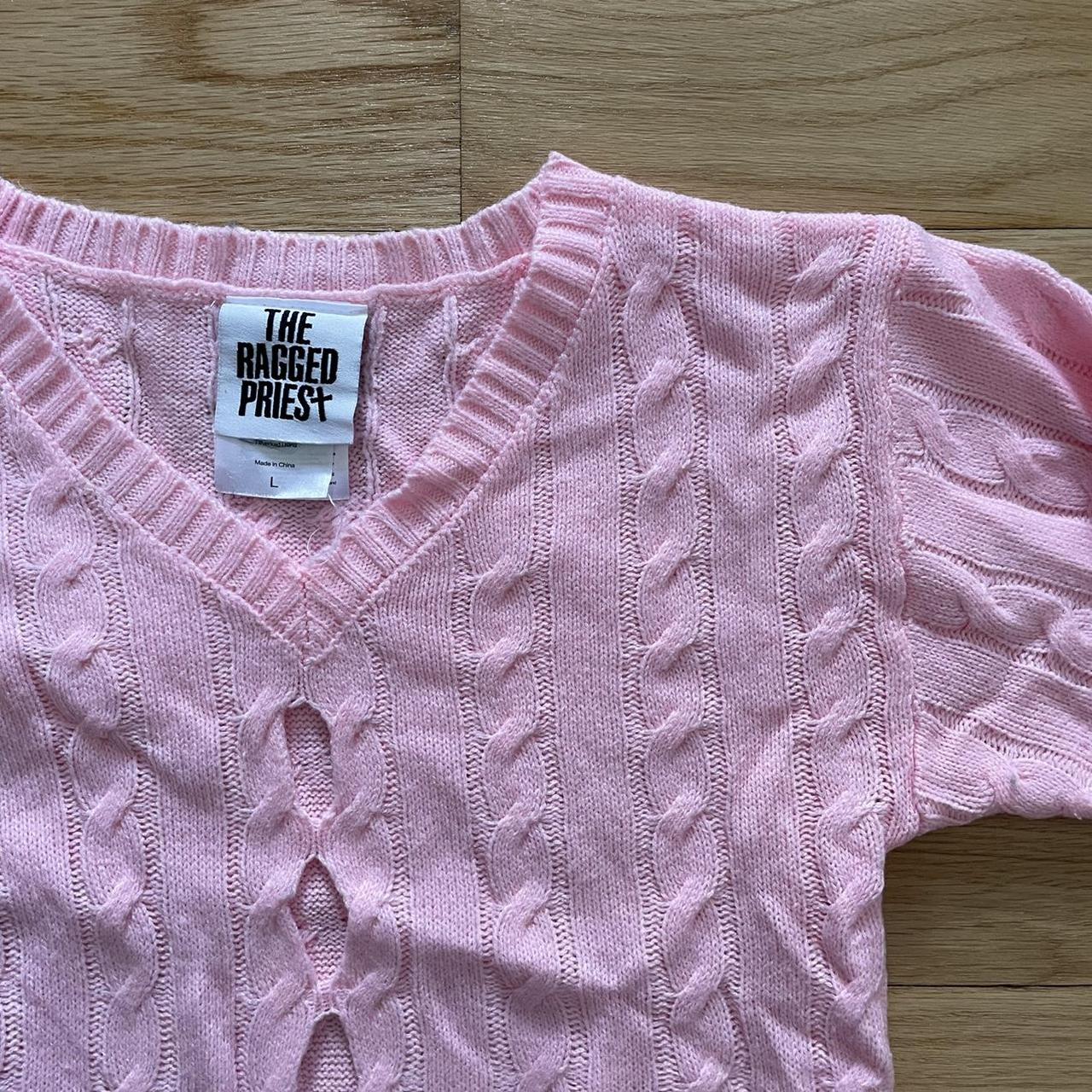 The Ragged Priest Women's Pink Cardigan (4)